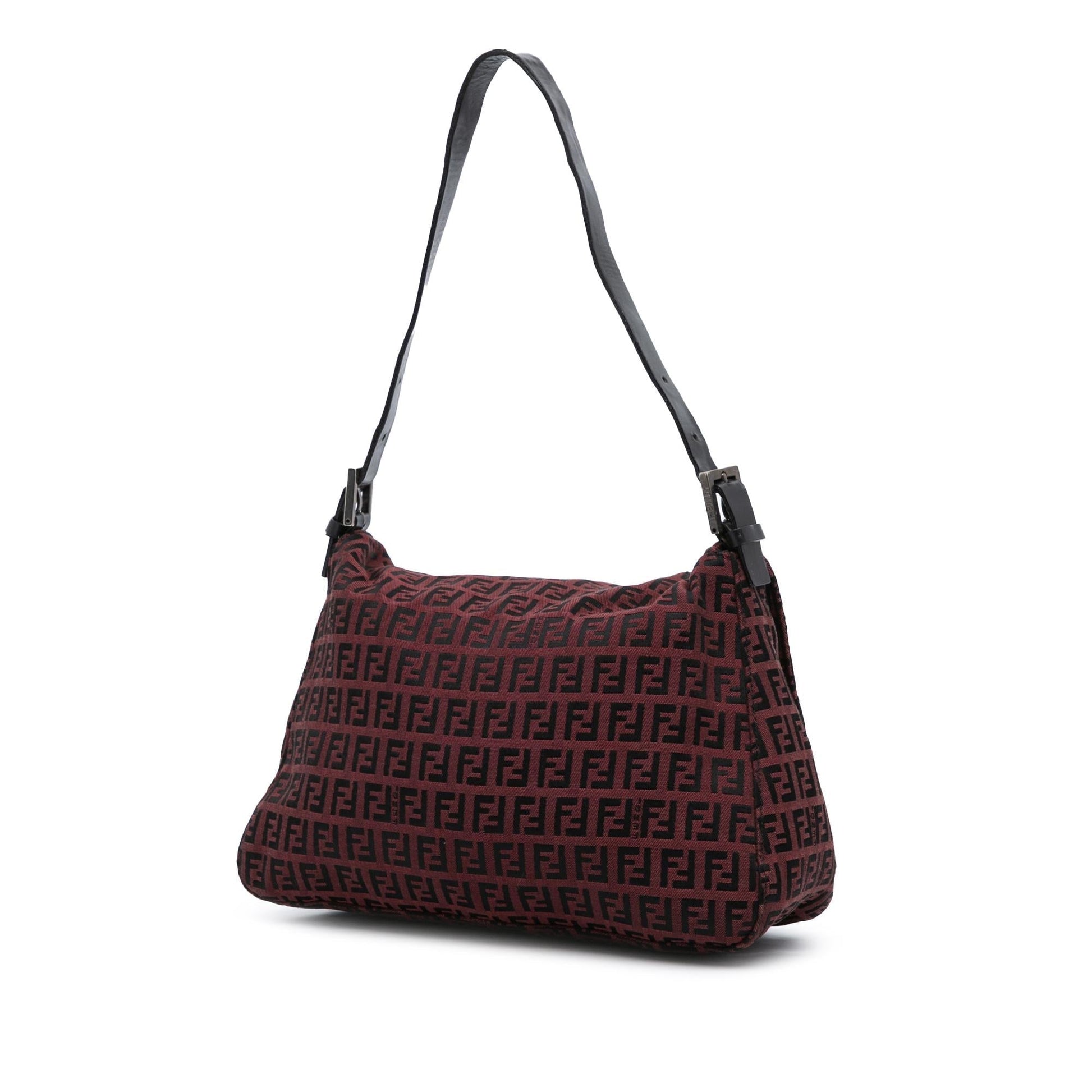 Fendi Zucchino Mamma Forever Shoulder Bag Canvas Mamma Forever 14