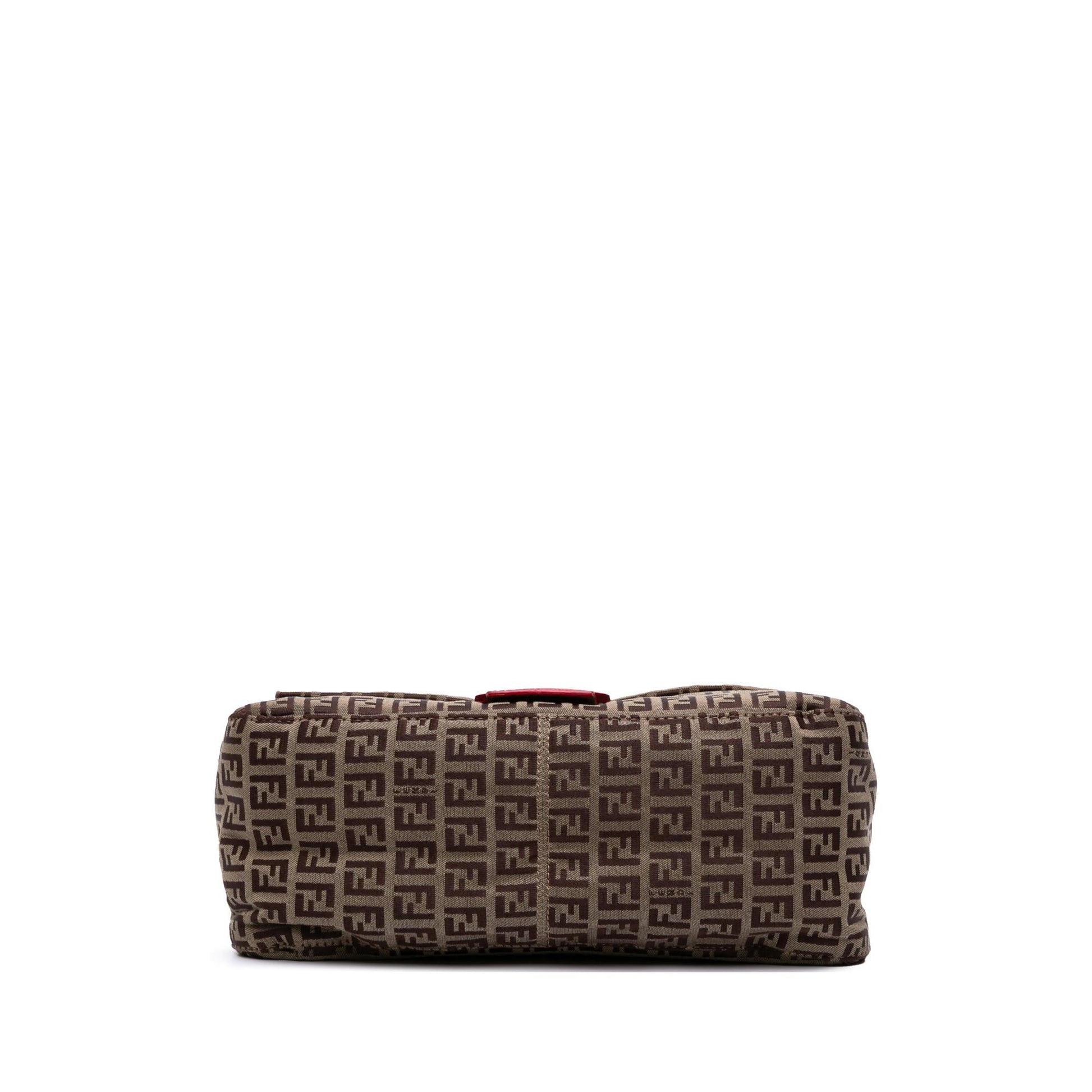 Fendi Zucchino Mamma Forever Shoulder Bag Canvas Mamma Forever 11