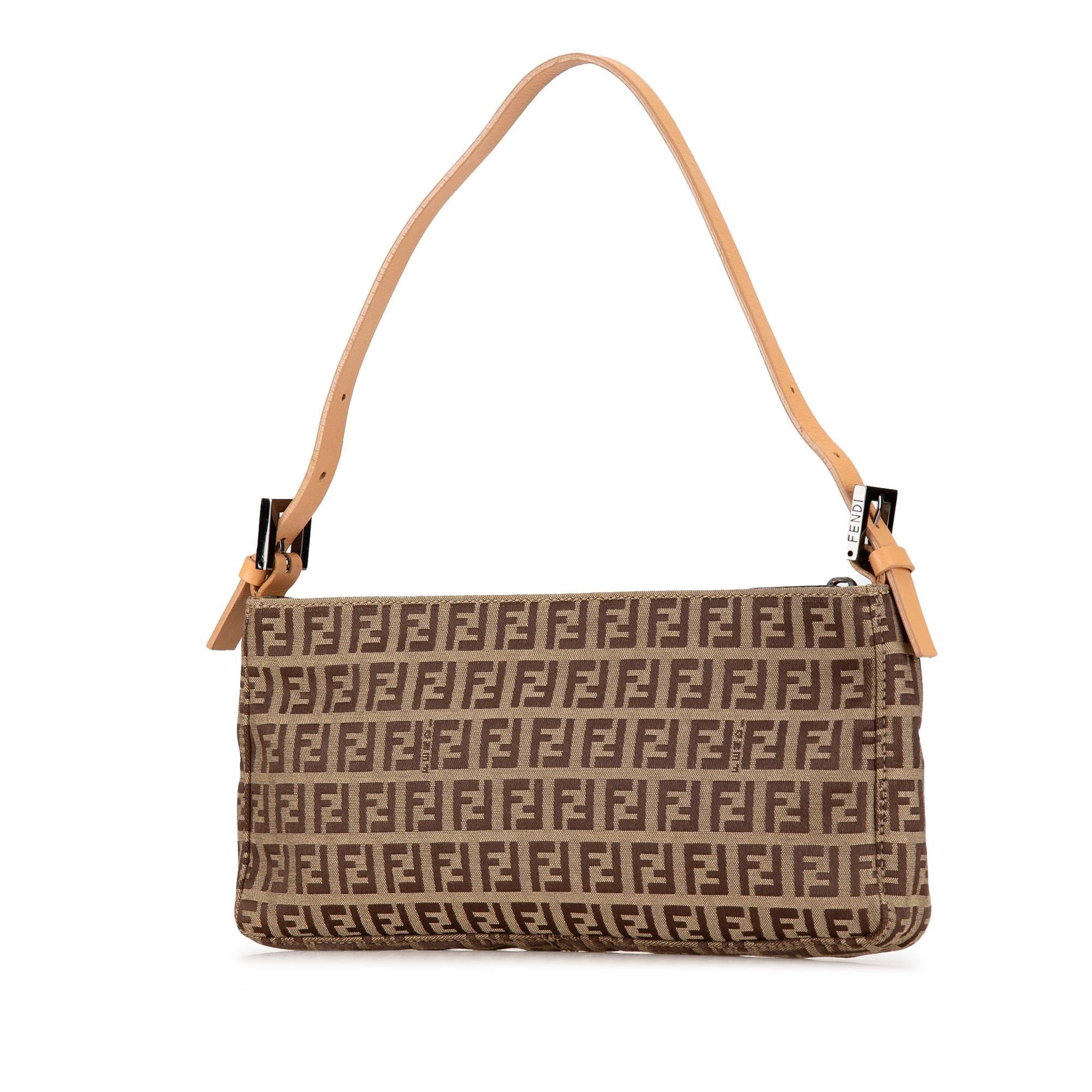 Fendi Zucchino Pochette Shg Eep5Qb Shoulder Bag Canvas