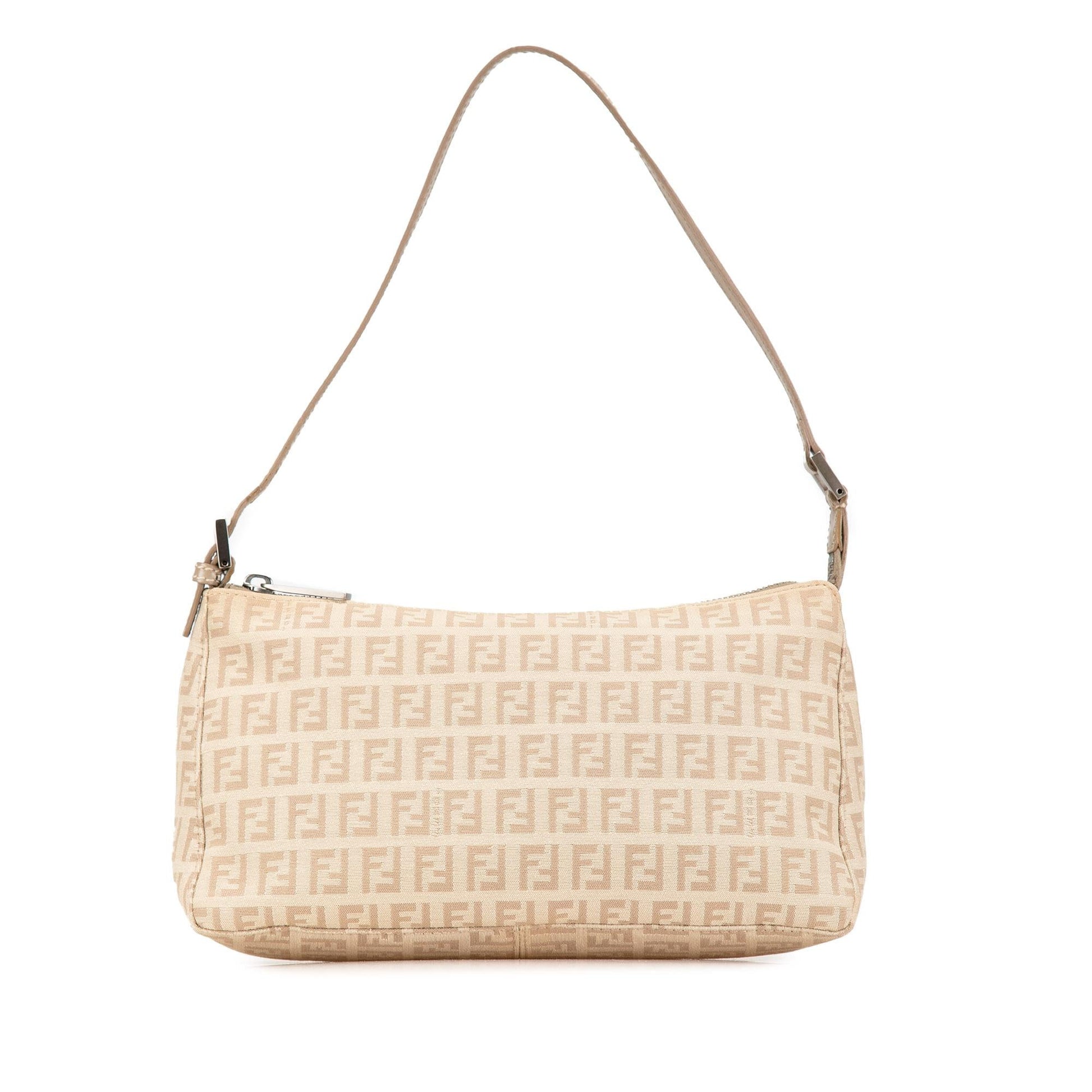 Fendi Zucchino Pochette Shg 7Bt27P Shoulder Bag Canvas