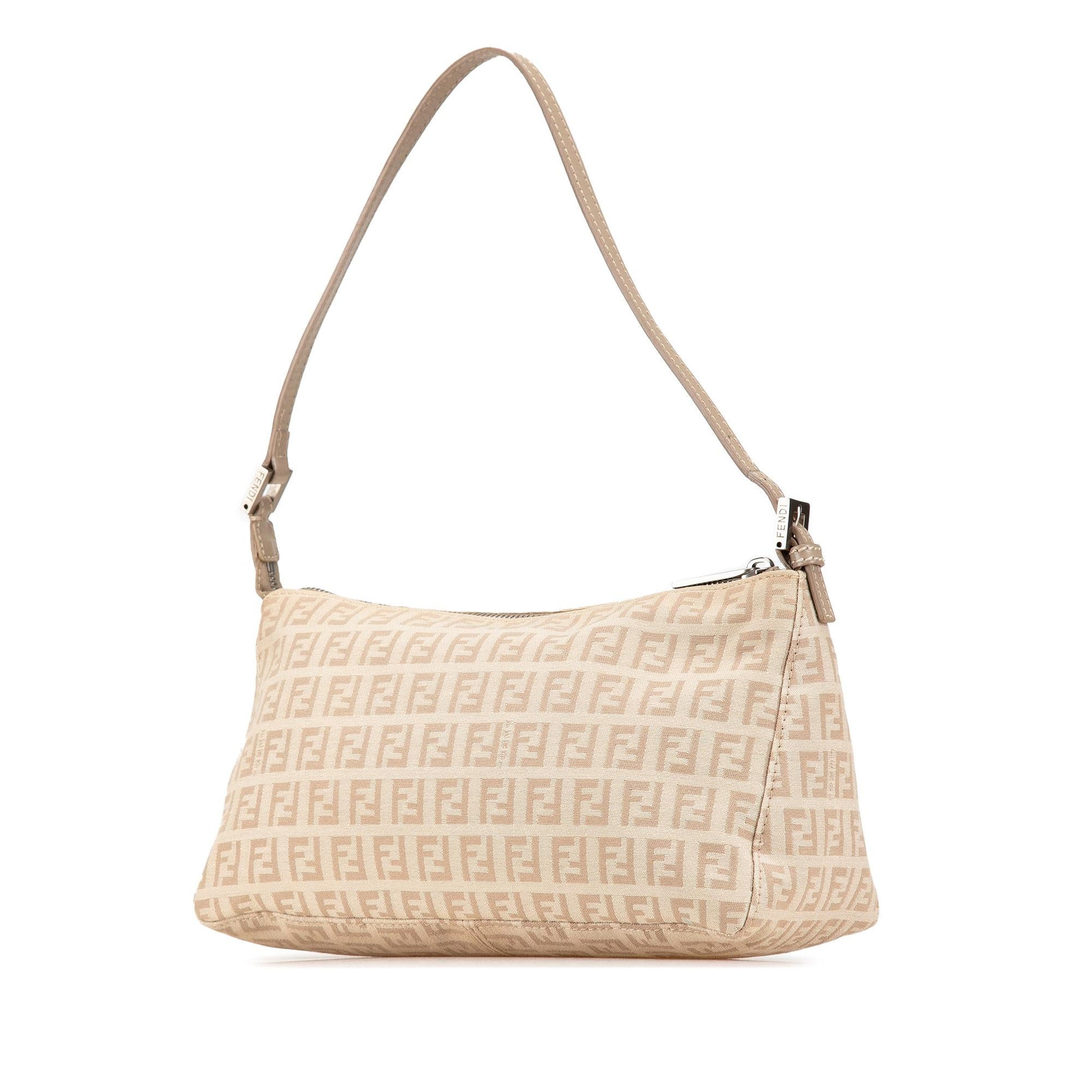 Fendi Zucchino Pochette Shg 7Bt27P Shoulder Bag Canvas