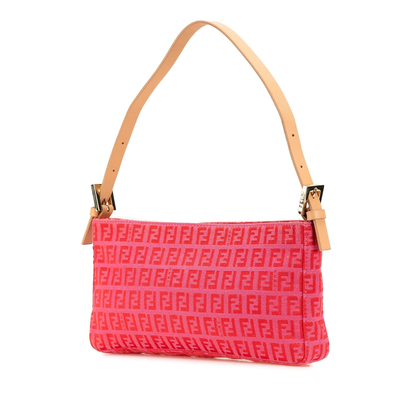 Fendi Zucchino Pochette Shoulder Bag Canvas Canvas Pochette 1