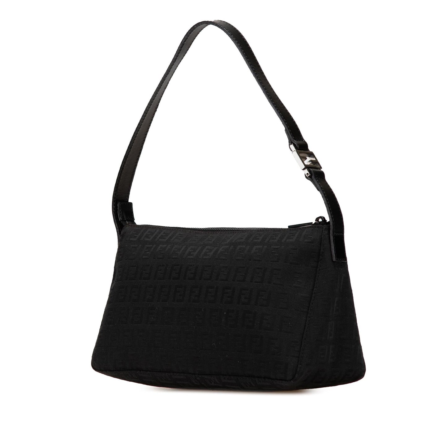 Fendi Zucchino Pochette Shoulder Bag Canvas Canvas Pochette 2