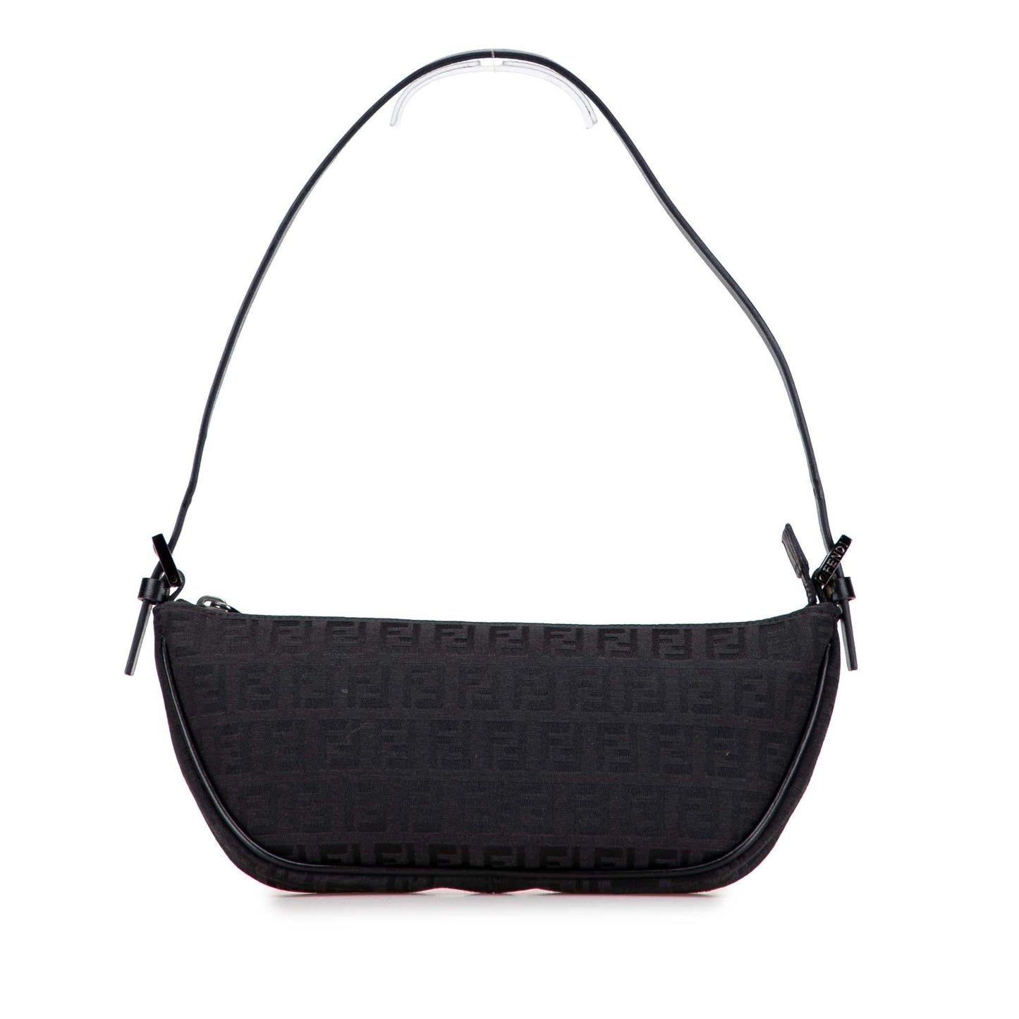 Fendi Zucchino Pochette Shoulder Bag Canvas Canvas Pochette 5