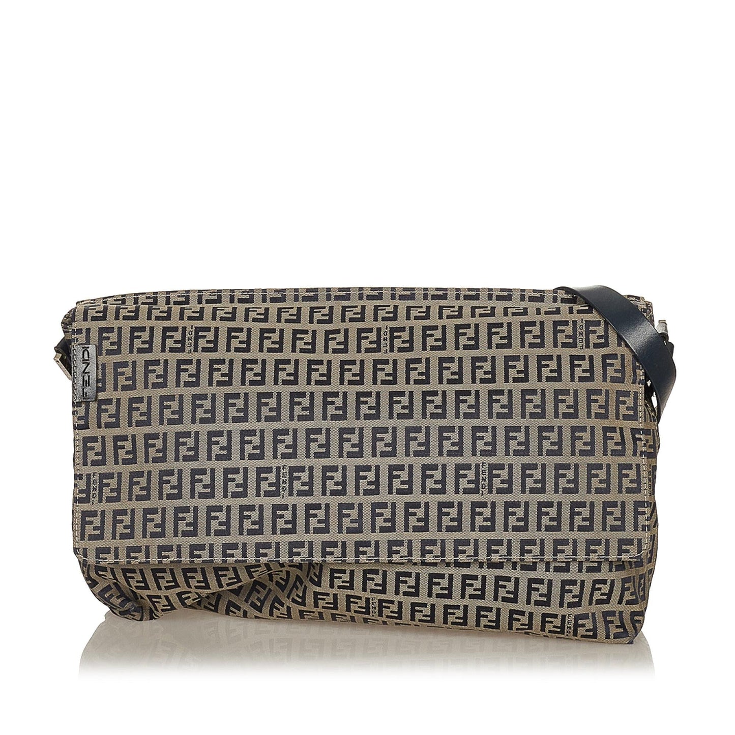 Fendi Zucchino Shoulder Bag Shg Canvas Bag Shg 27596