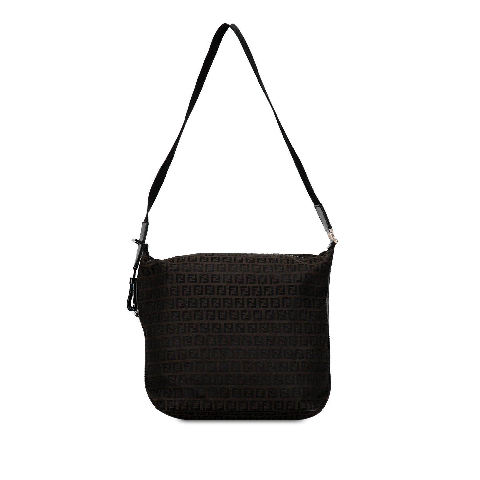 Fendi Zucchino Shoulder Bag Shg Jdcsjr Canvas