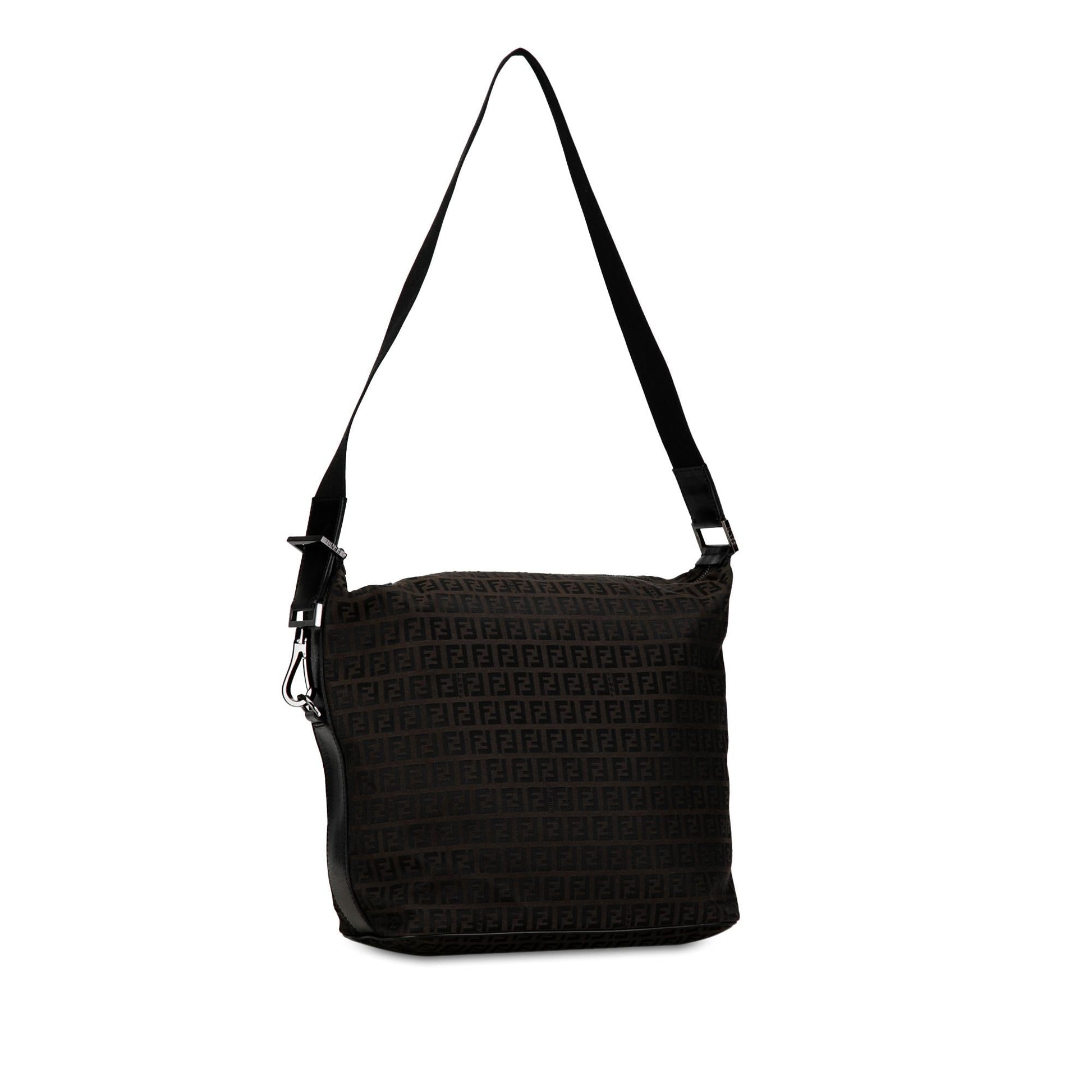 Fendi Zucchino Shoulder Bag Shg Jdcsjr Canvas