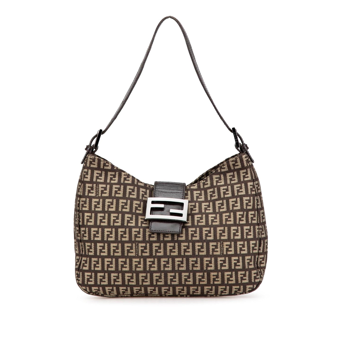 Fendi Zucchino Shoulder Bag Shg Wd0Jwv Canvas