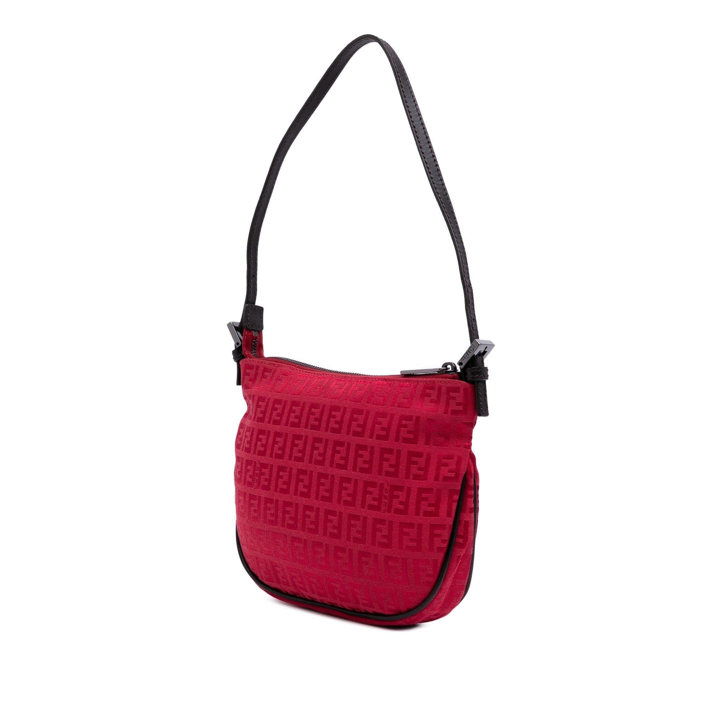Fendi Zucchino Shoulder Bag Canvas Shoulder Bag 6