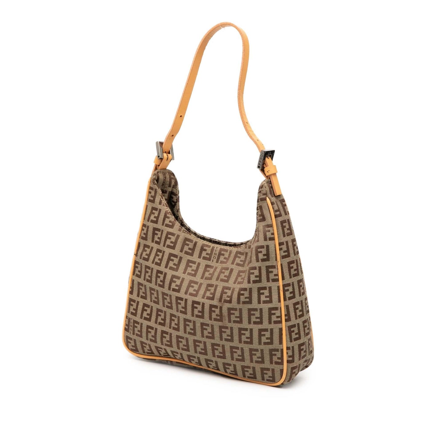 Fendi Zucchino Shoulder Bag Canvas Shoulder Bag 8