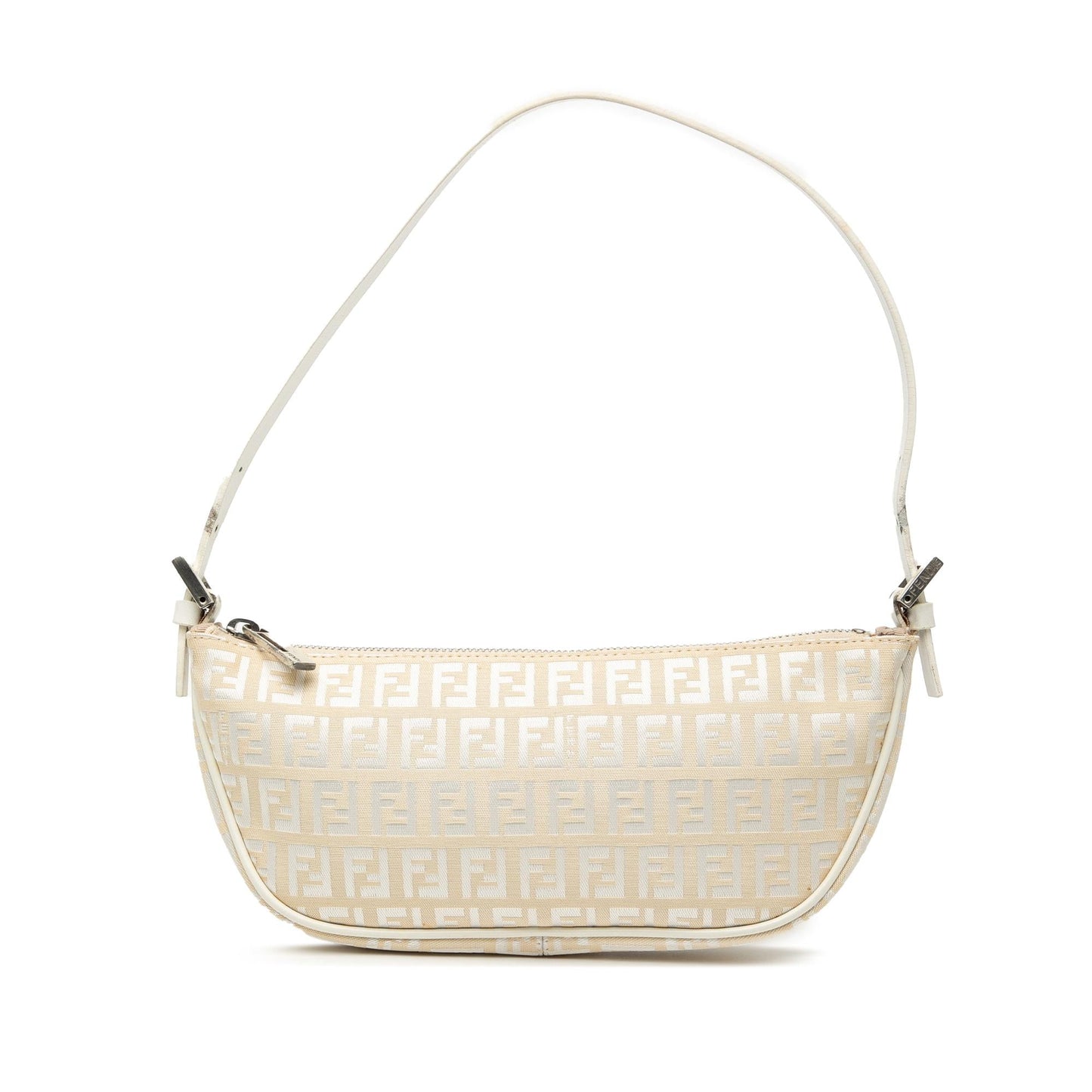 Fendi Zucchino Shoulder Bag Canvas Shoulder Bag 9