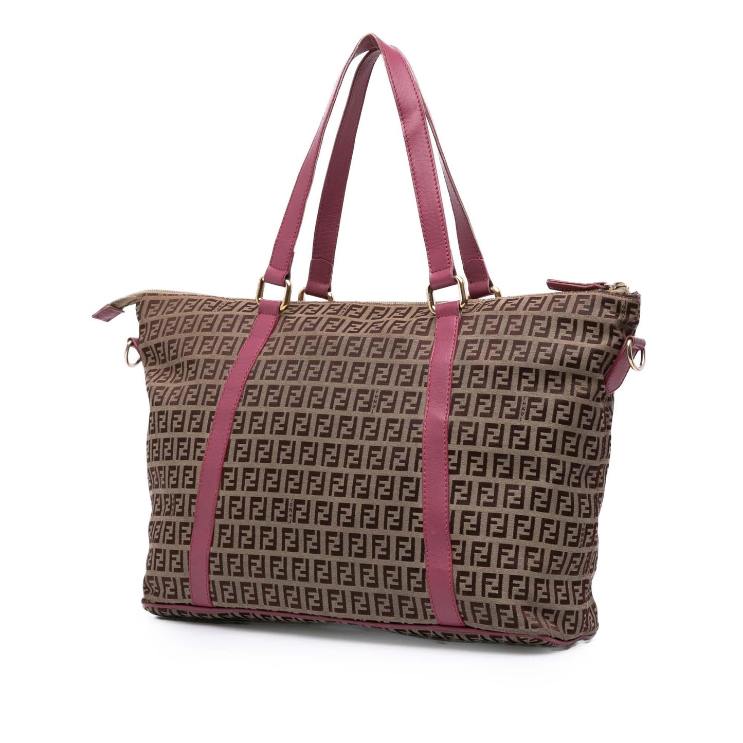 Fendi Zucchino Superstar Tote Canvas Tote Bag