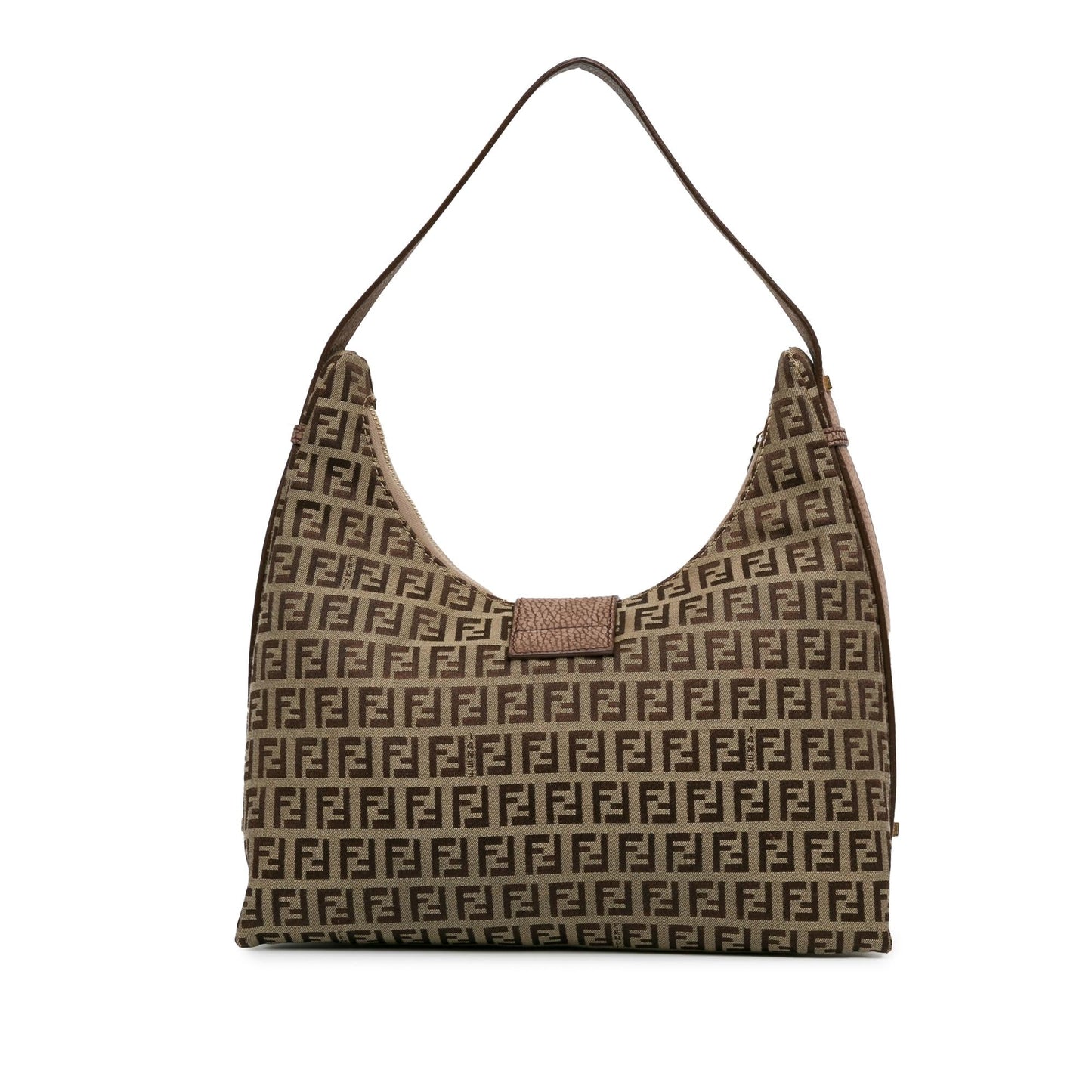 Fendi Zucchino Sweet Hobo Shg 3Fsad1 Canvas Shoulder Bag