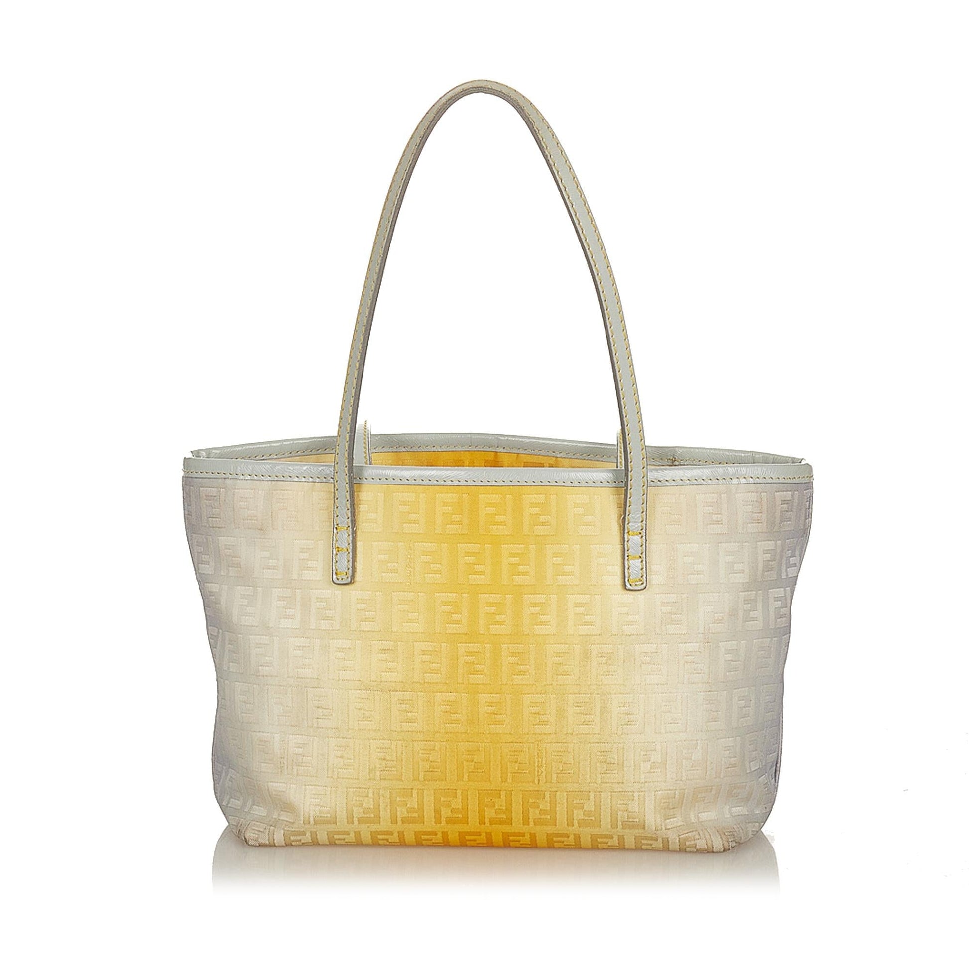 Fendi Zucchino Tote Bag Shg Canvas Bag Shg 26783