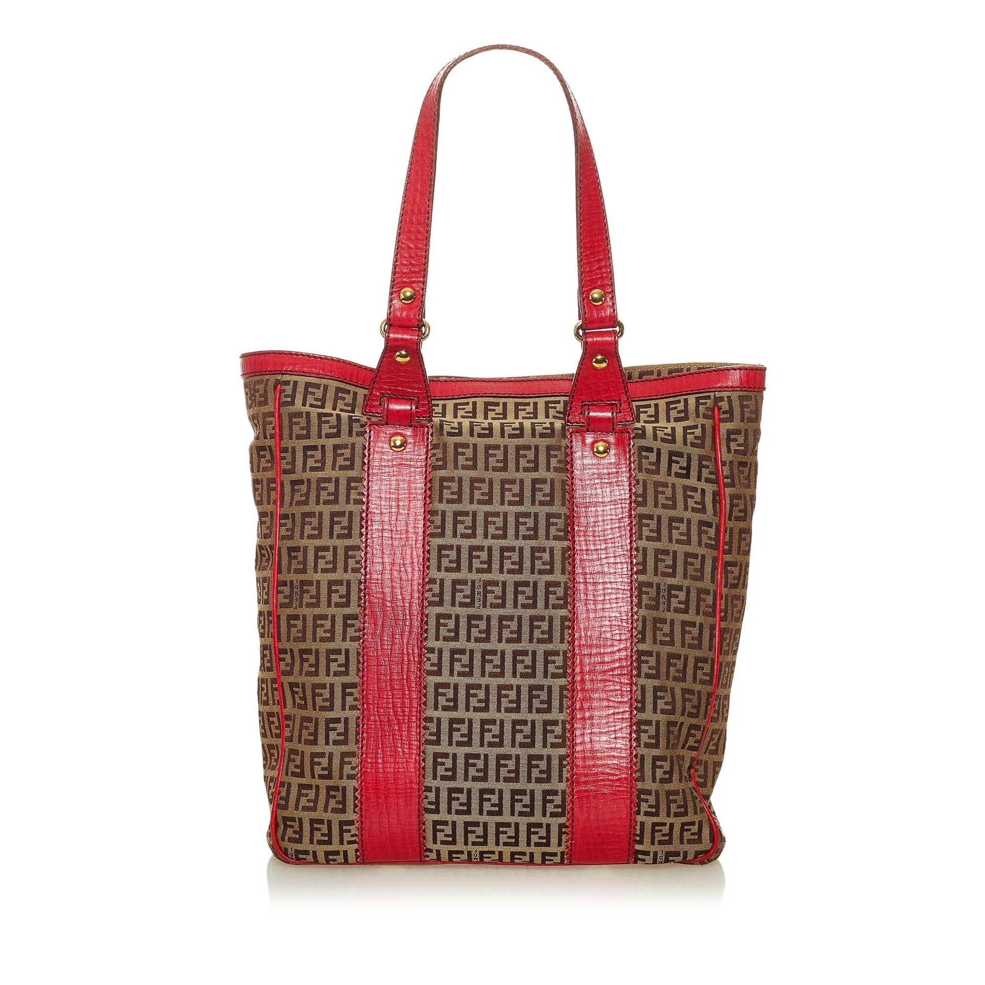 Fendi Zucchino Tote Bag Shg Canvas Bag Shg 27918
