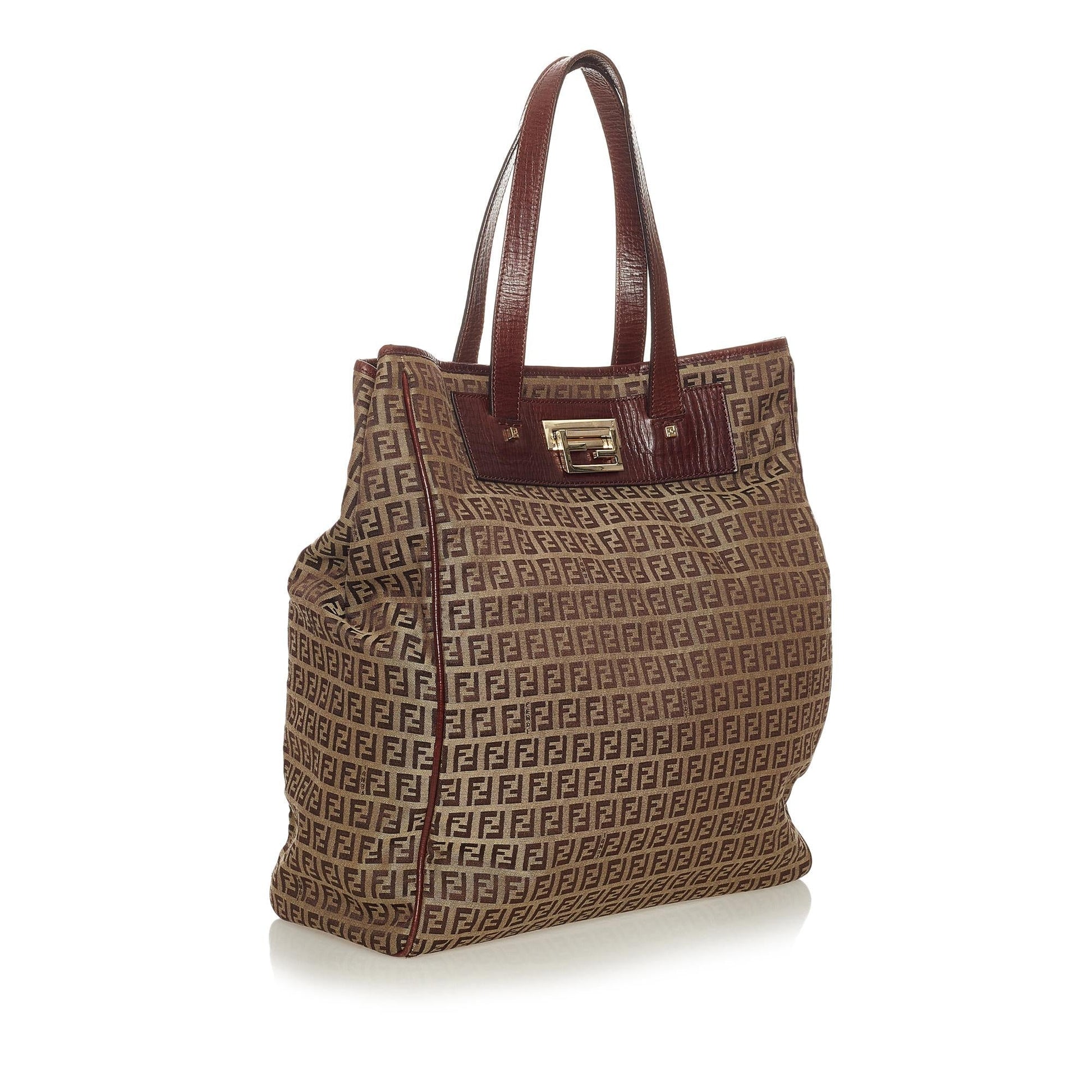 Fendi Zucchino Tote Bag Shg Canvas Bag Shg 27992