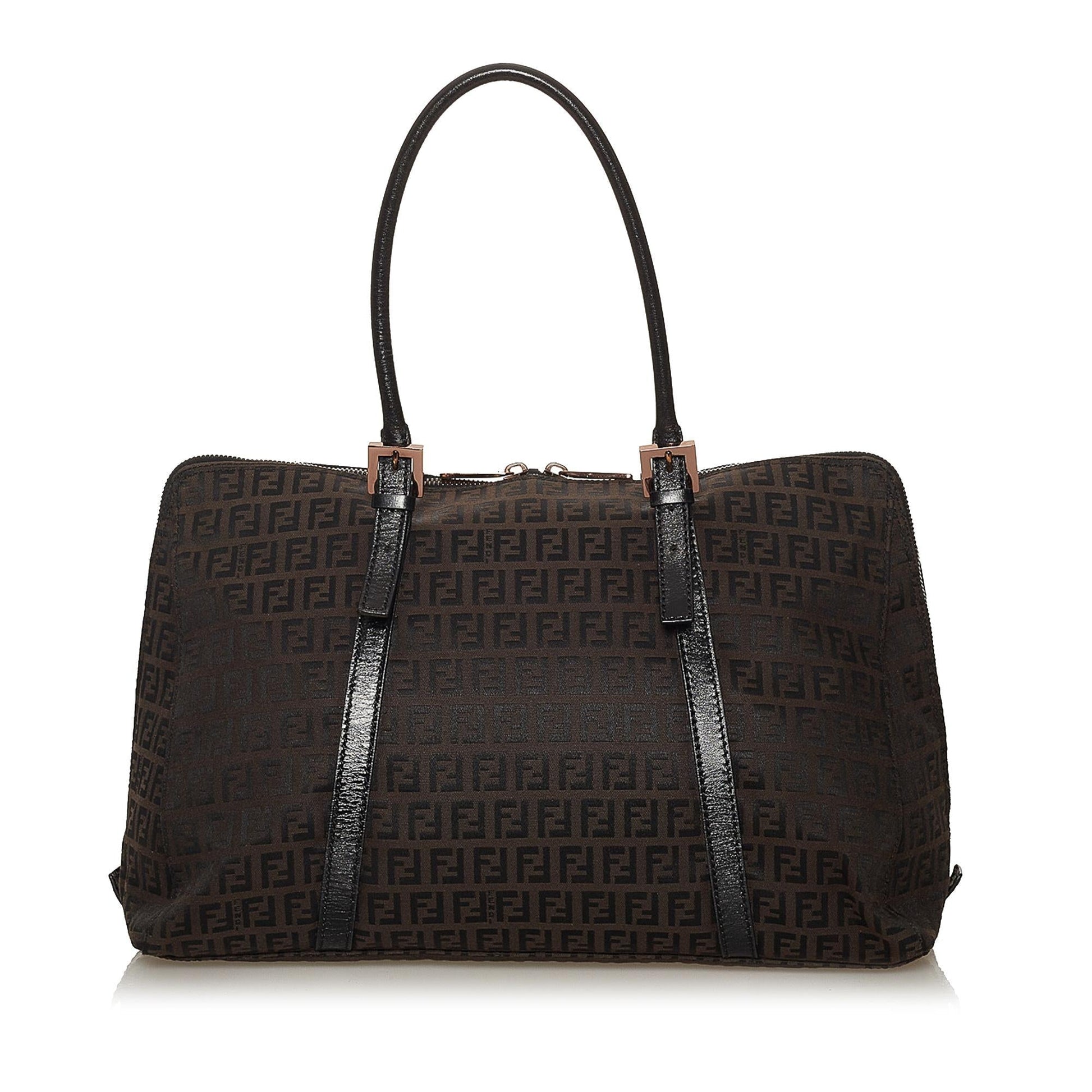 Fendi Zucchino Tote Bag Shg Canvas Bag Shg 29045