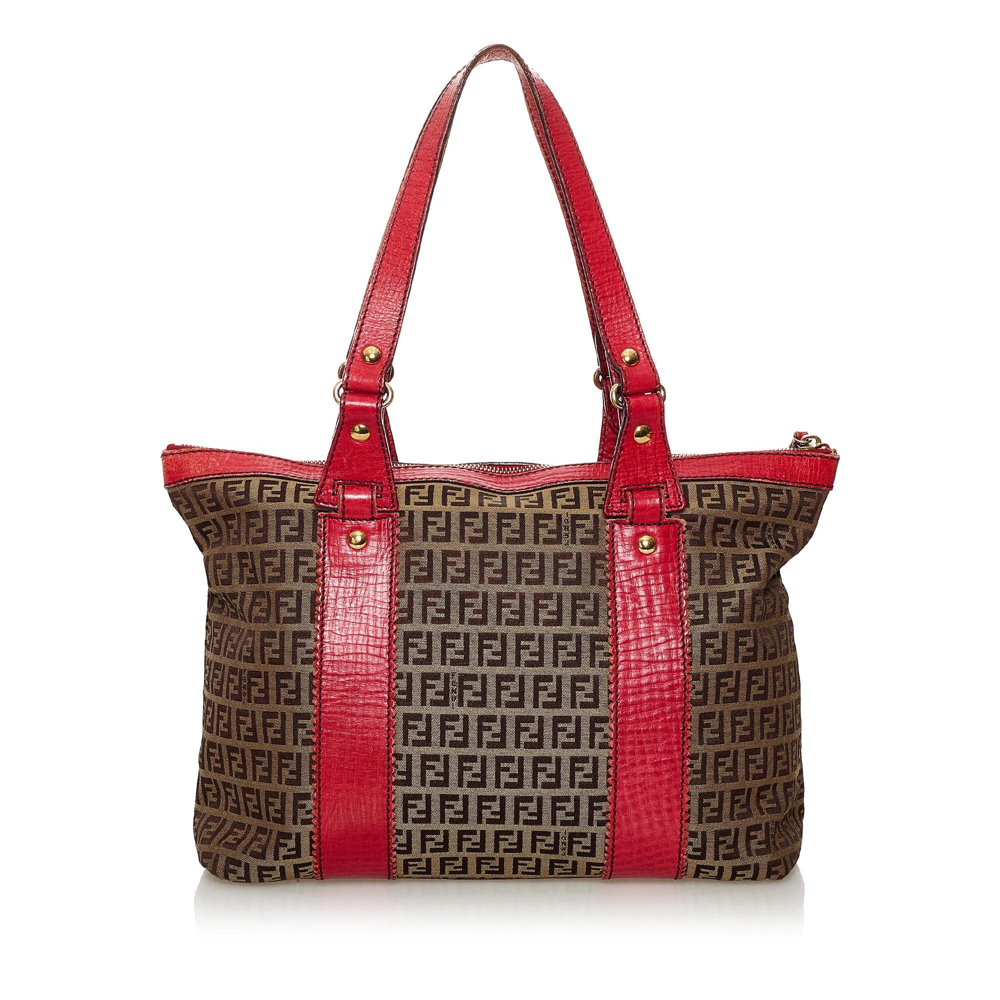 Fendi Zucchino Tote Bag Shg Canvas Bag Shg 32834
