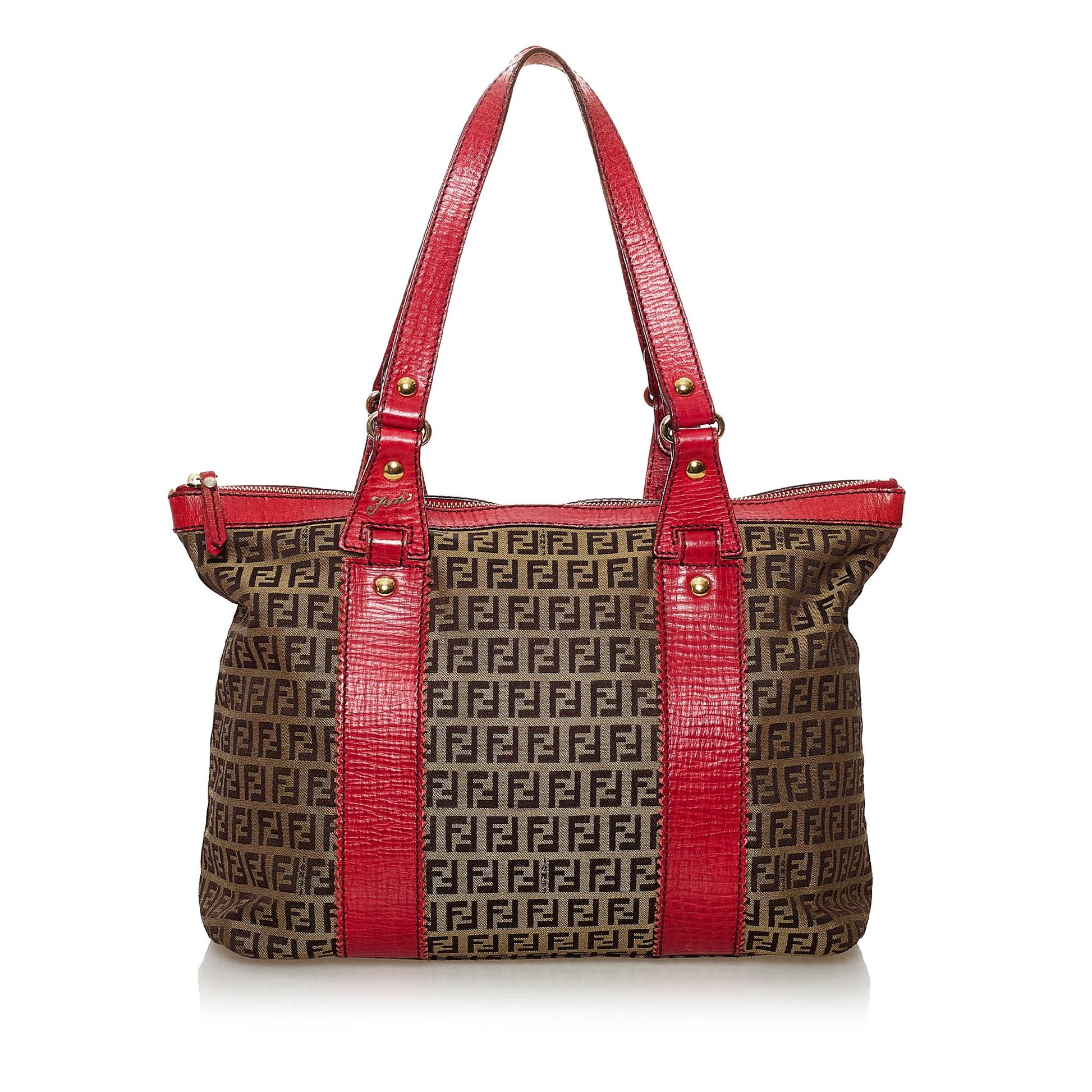 Fendi Zucchino Tote Bag Shg Canvas Bag Shg 32834