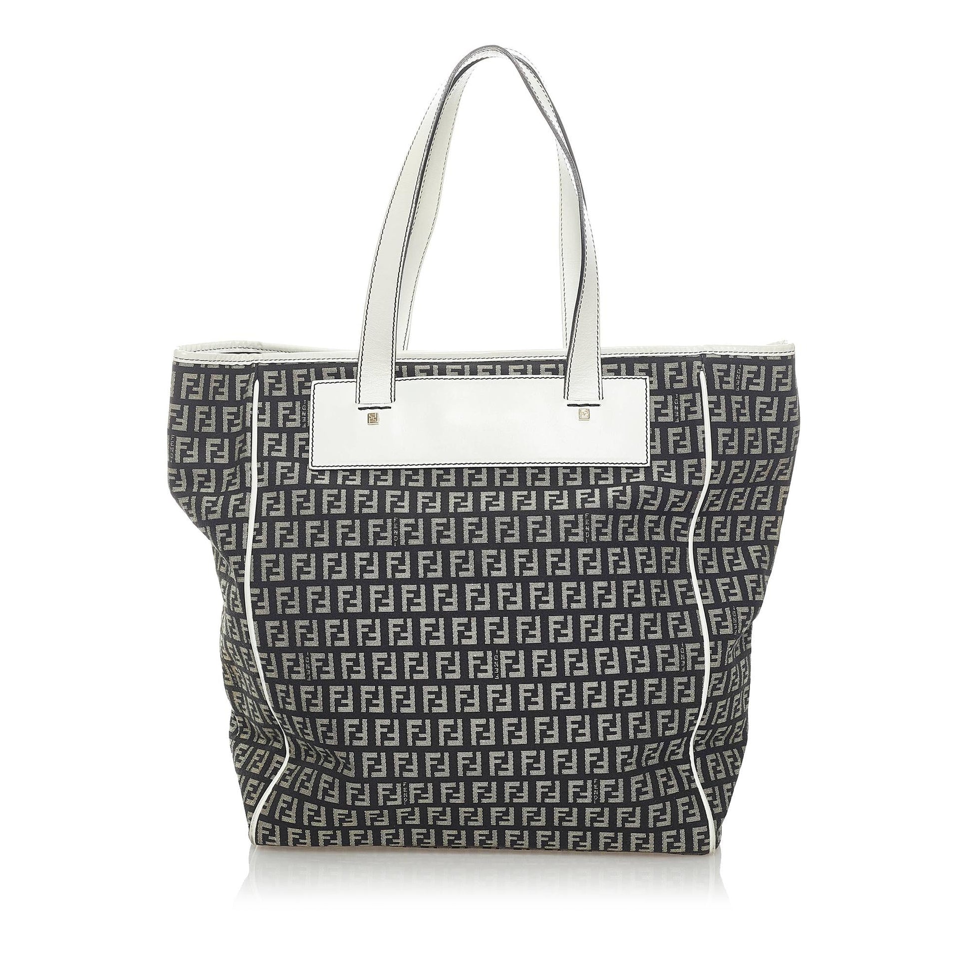 Fendi Zucchino Tote Bag Shg Canvas Bag Shg 33487