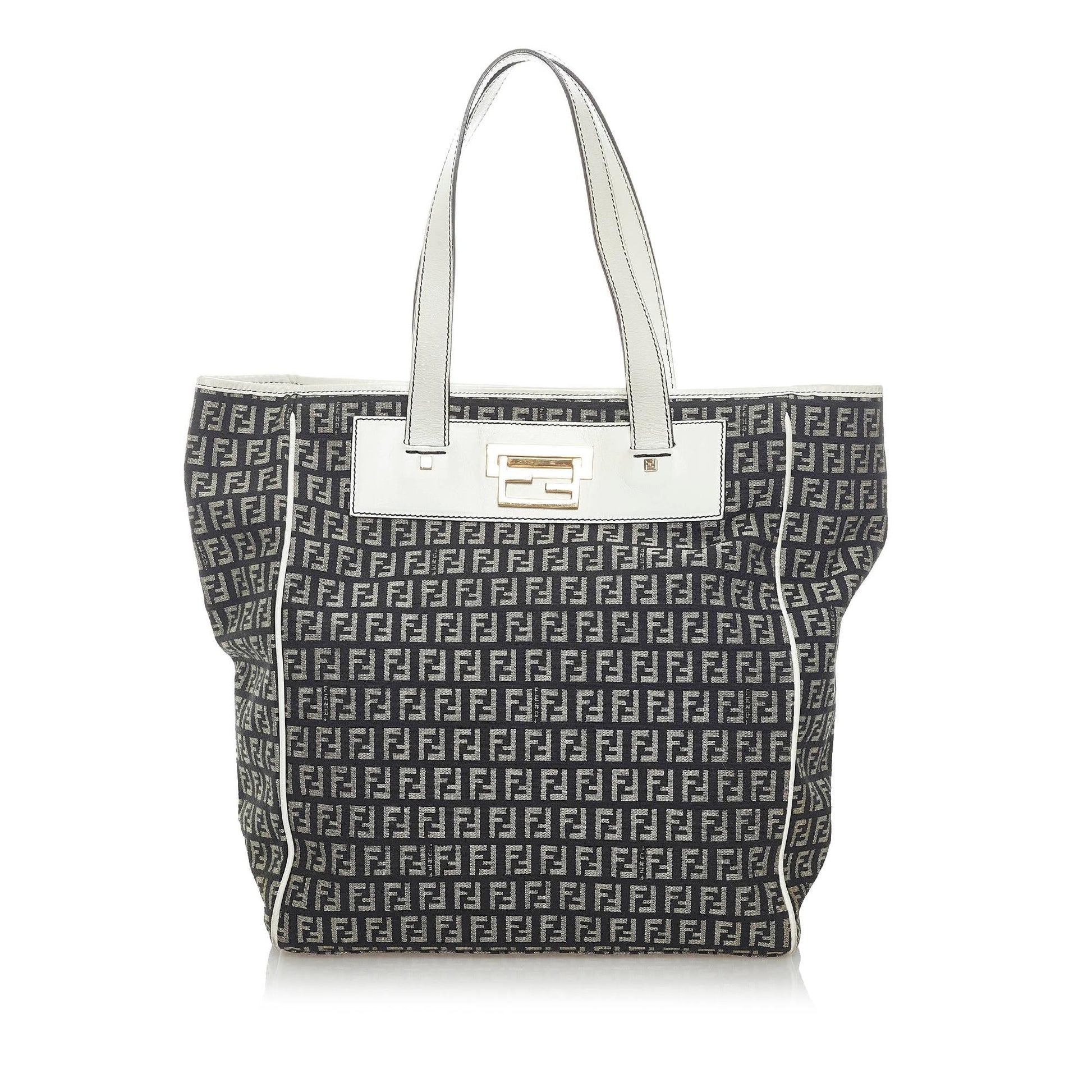 Fendi Zucchino Tote Bag Shg Canvas Bag Shg 33487