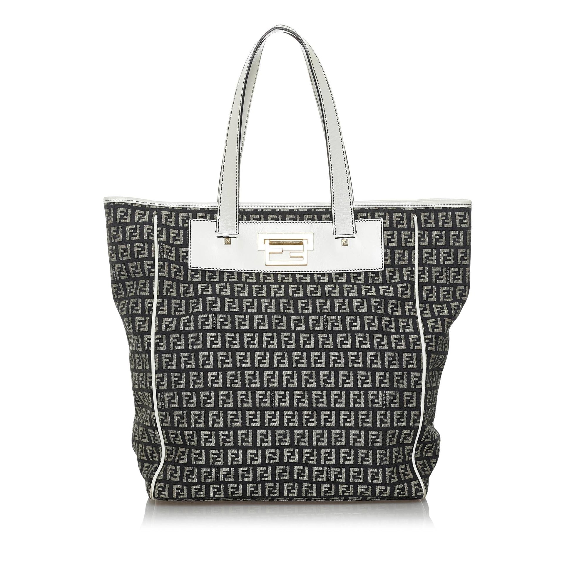 Fendi Zucchino Tote Bag Shg Canvas Bag Shg 33760