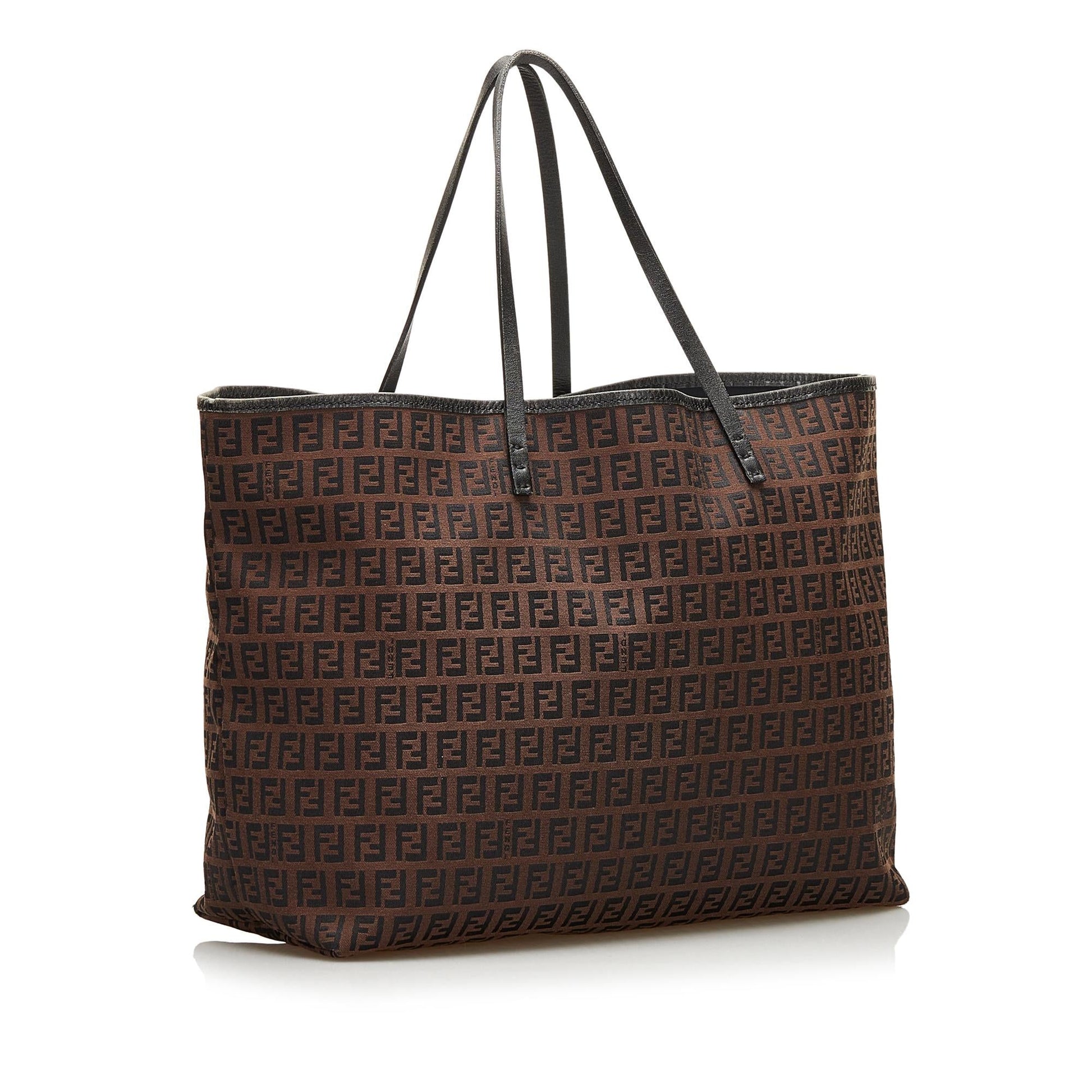 Fendi Zucchino Tote Bag Shg Canvas Bag Shg 35840