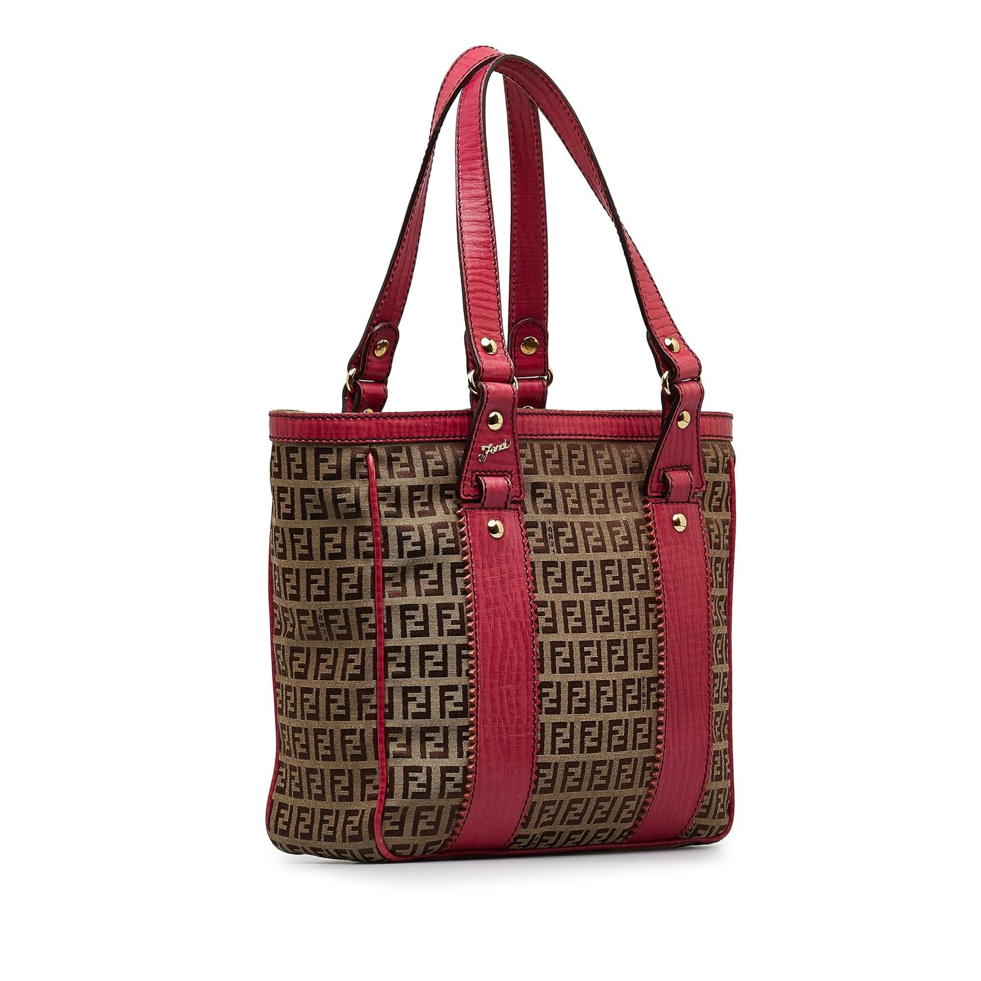 Fendi Zucchino Tote Bag Shg Nolxwr Canvas