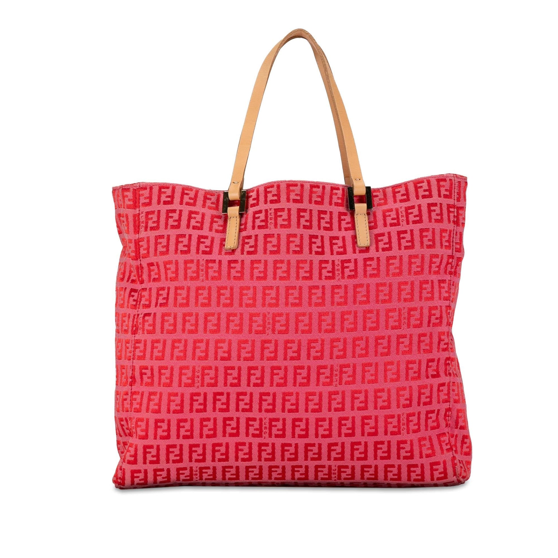 Fendi Zucchino Tote Shg Kzby8E Canvas Tote Bag