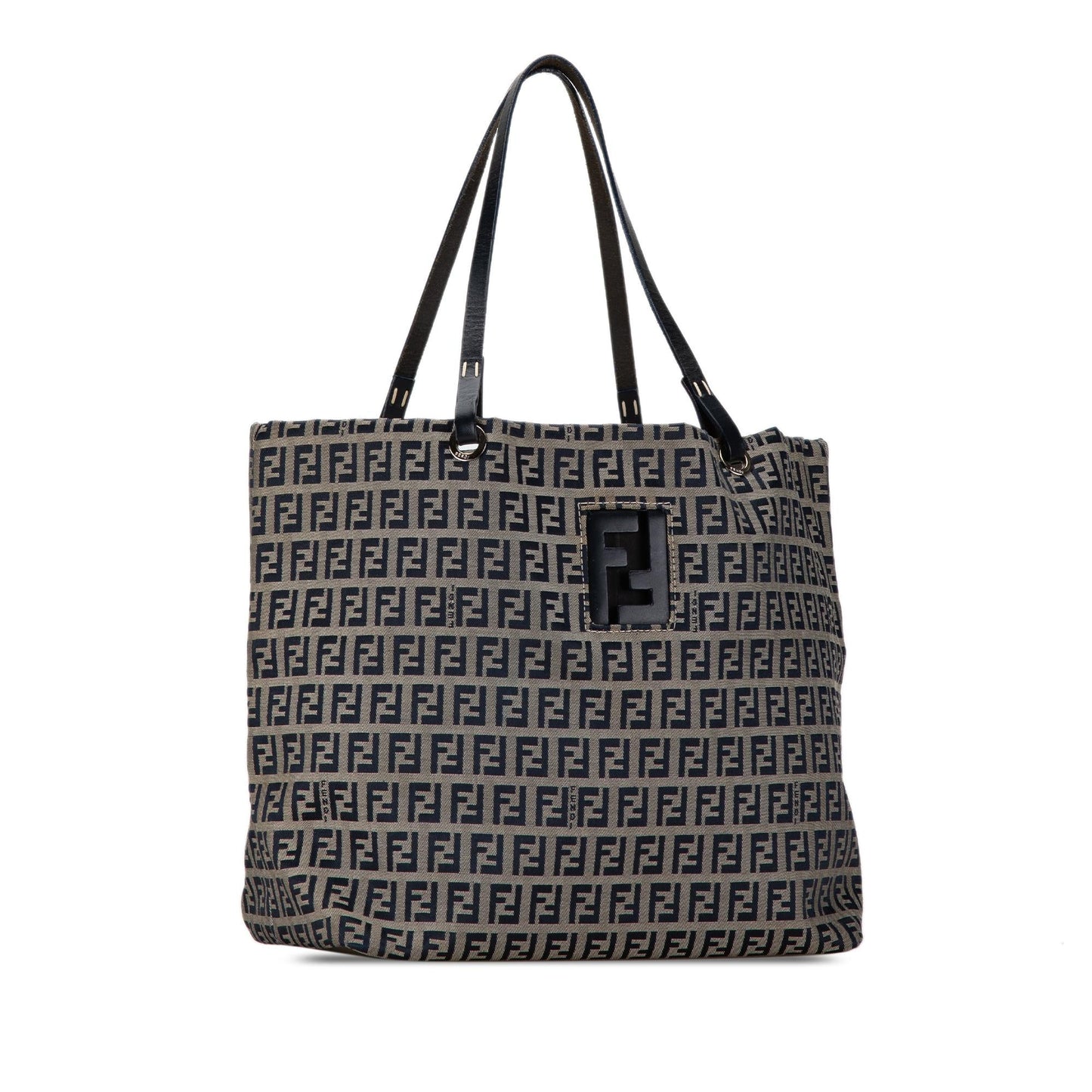Fendi Zucchino Tote Shg Kmmnva Canvas Tote Bag