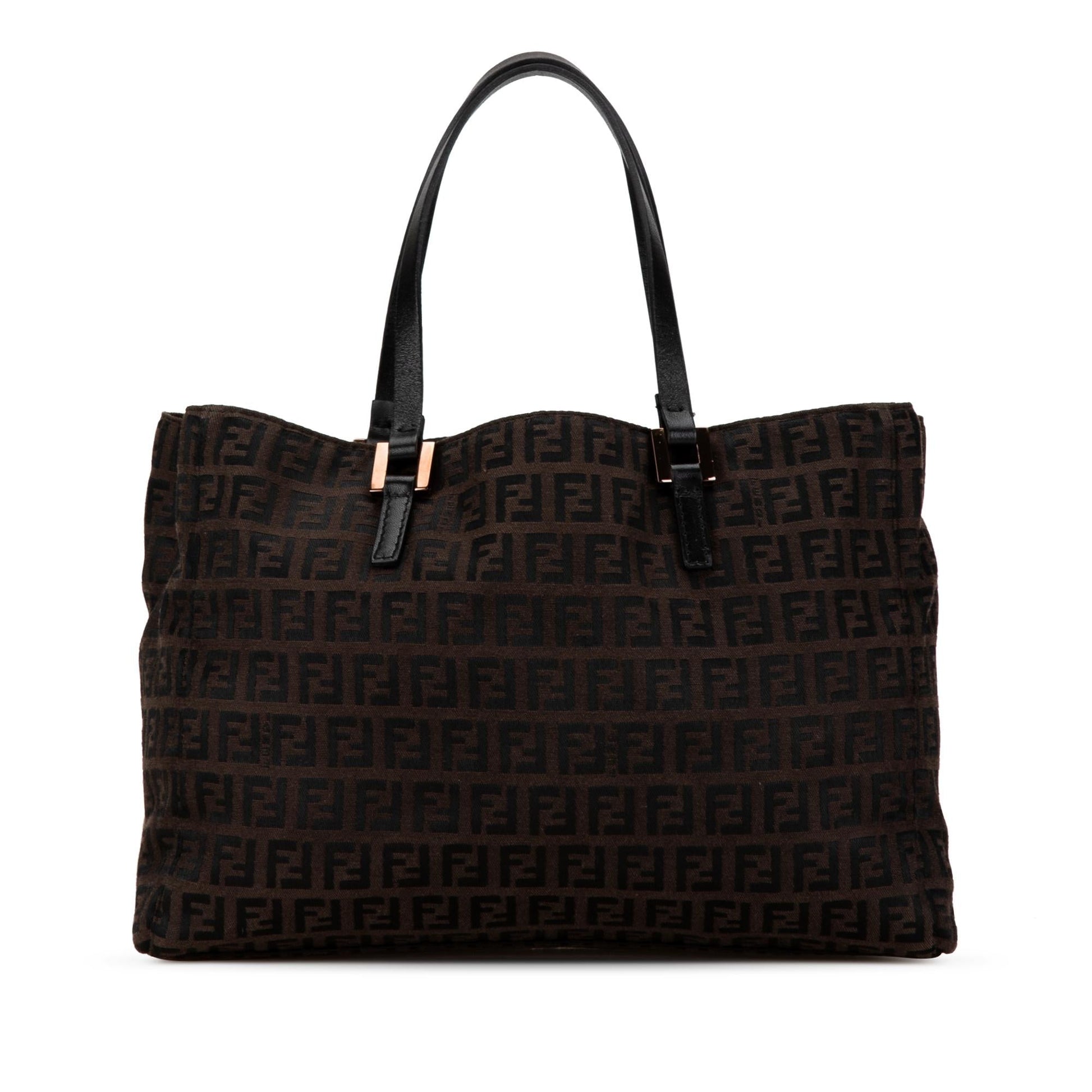 Fendi Zucchino Tote Shg Pcoiau Canvas Tote Bag