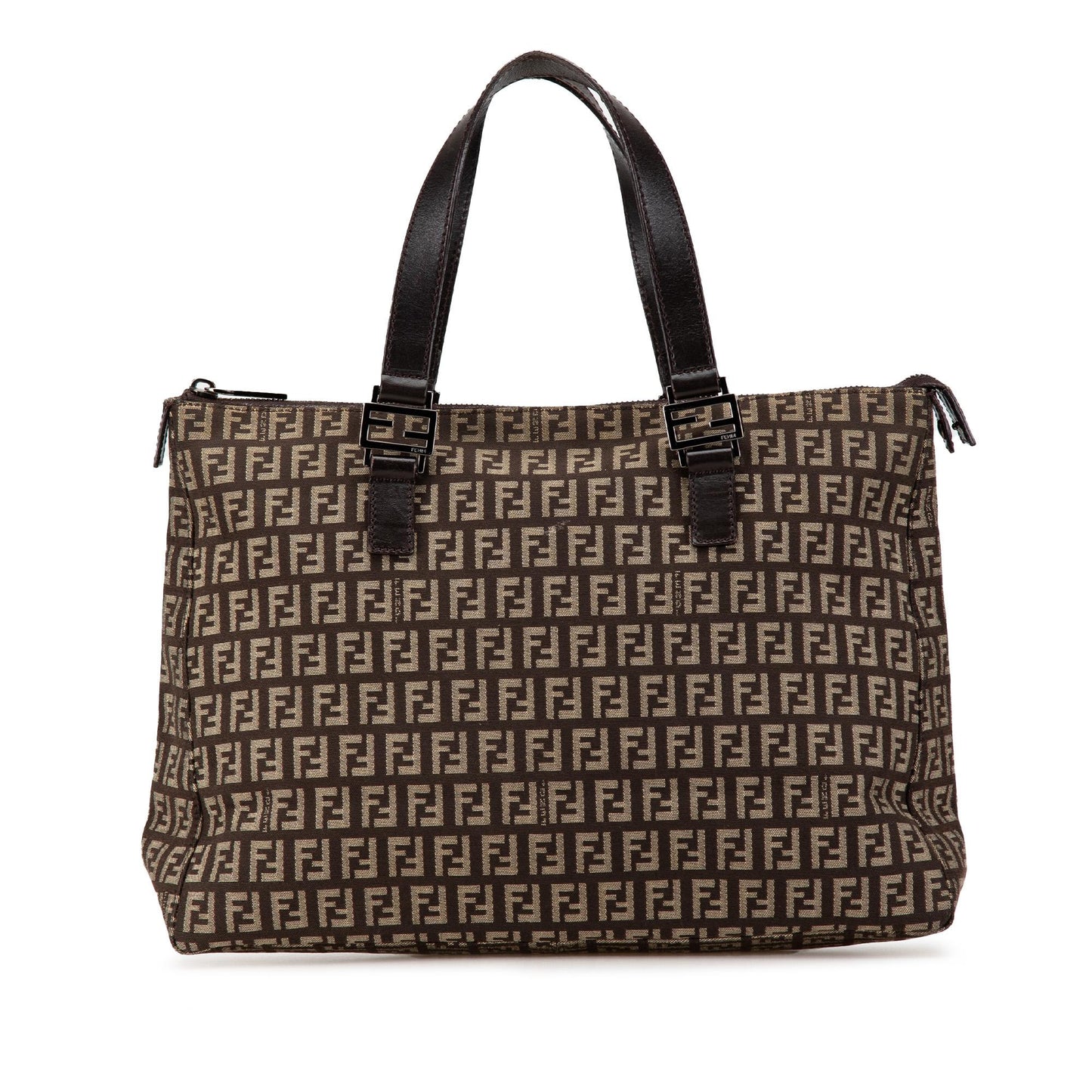 Fendi Zucchino Tote Shg Canvas Tote Bag