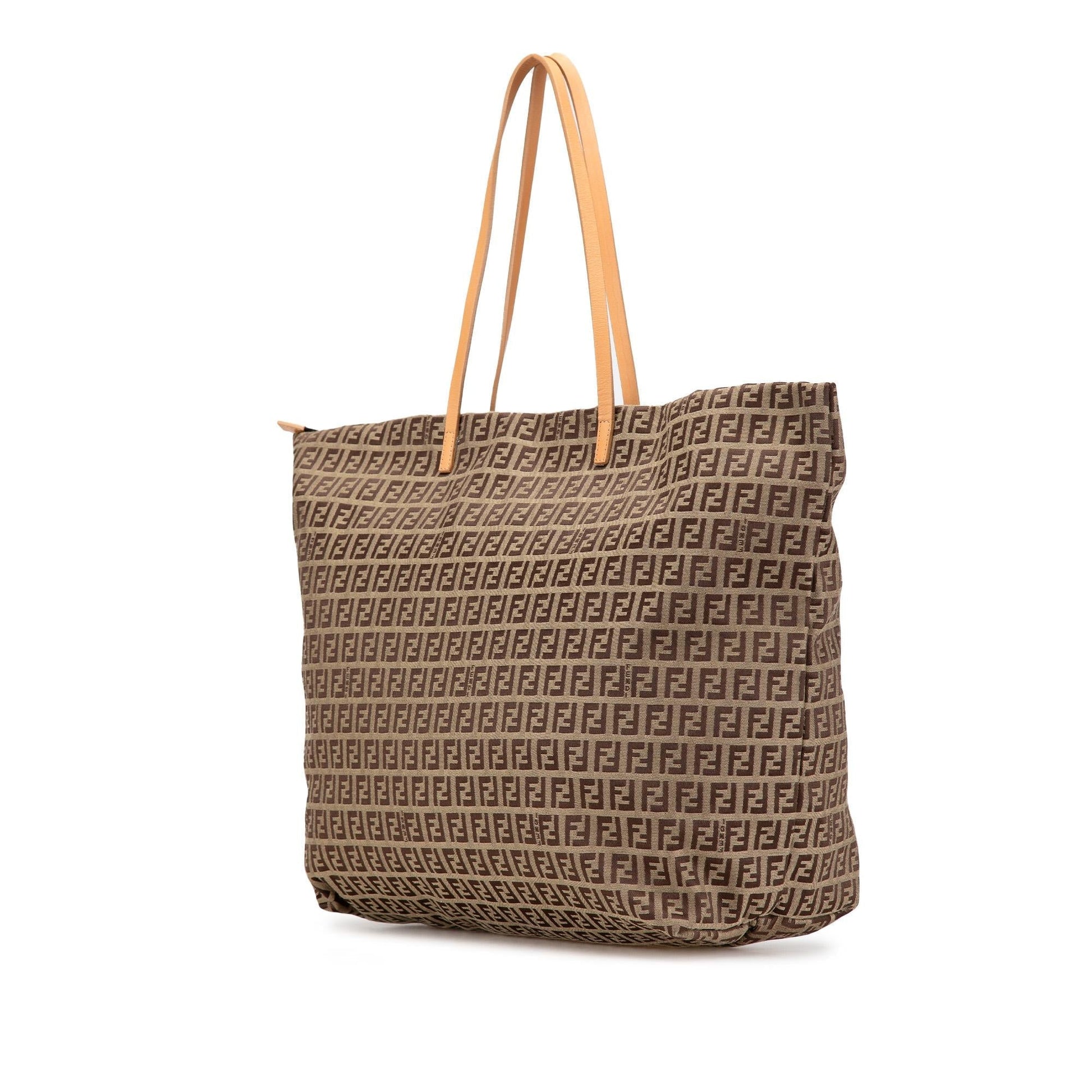 Fendi Zucchino Tote Canvas Tote Bag Canvas Tote 3