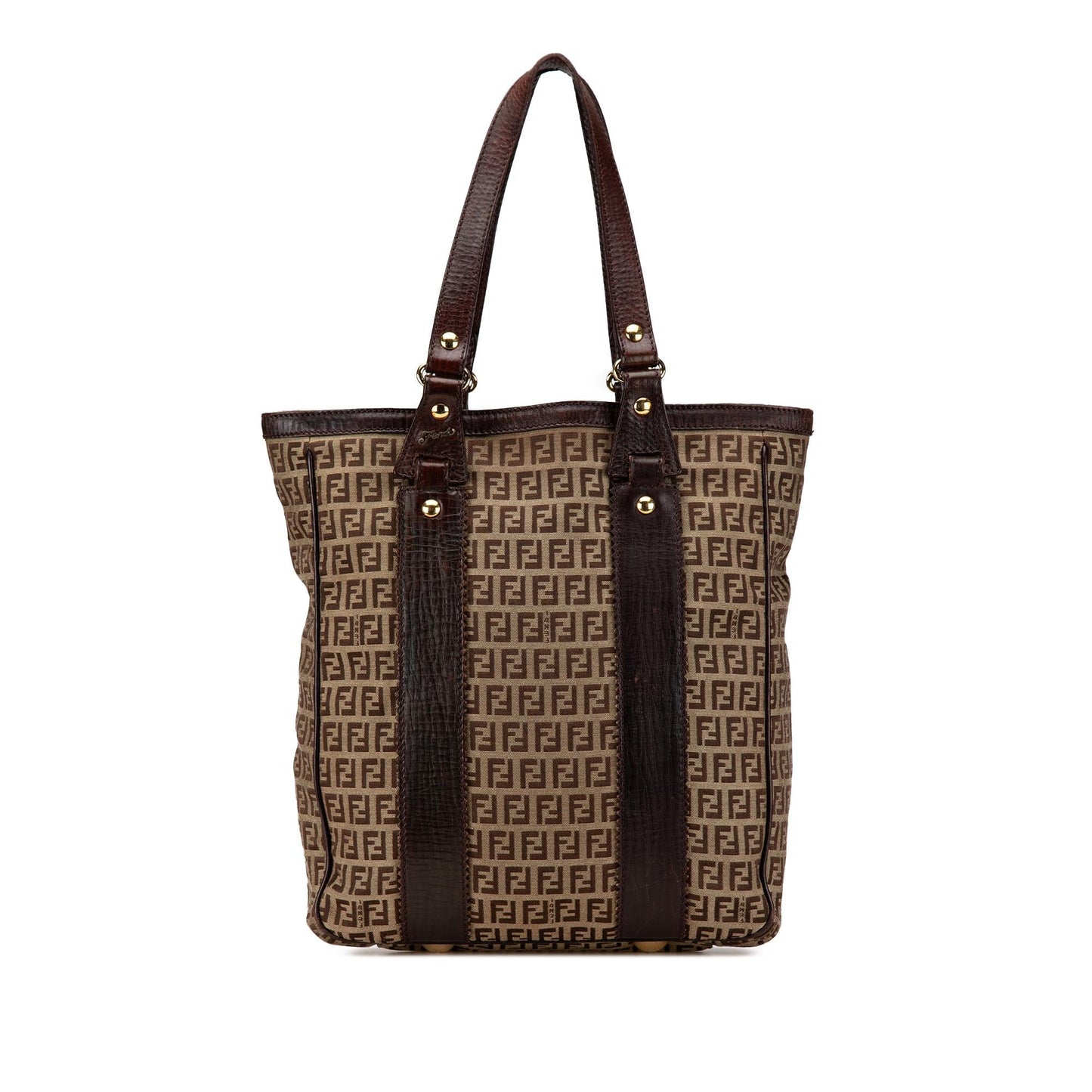 Fendi Zucchino Tote Canvas Tote Bag Canvas Tote 4