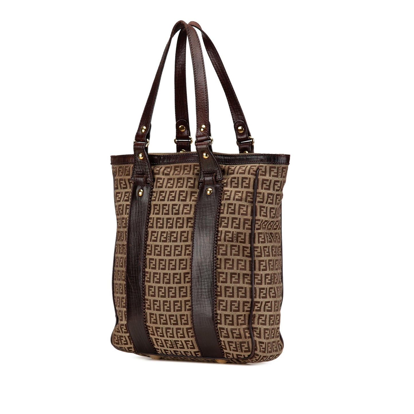 Fendi Zucchino Tote Canvas Tote Bag Canvas Tote 4