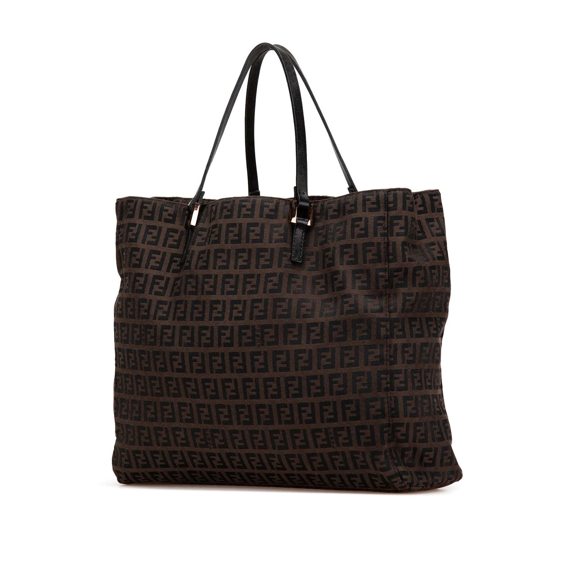 Fendi Zucchino Tote Canvas Tote Bag Canvas Tote 8