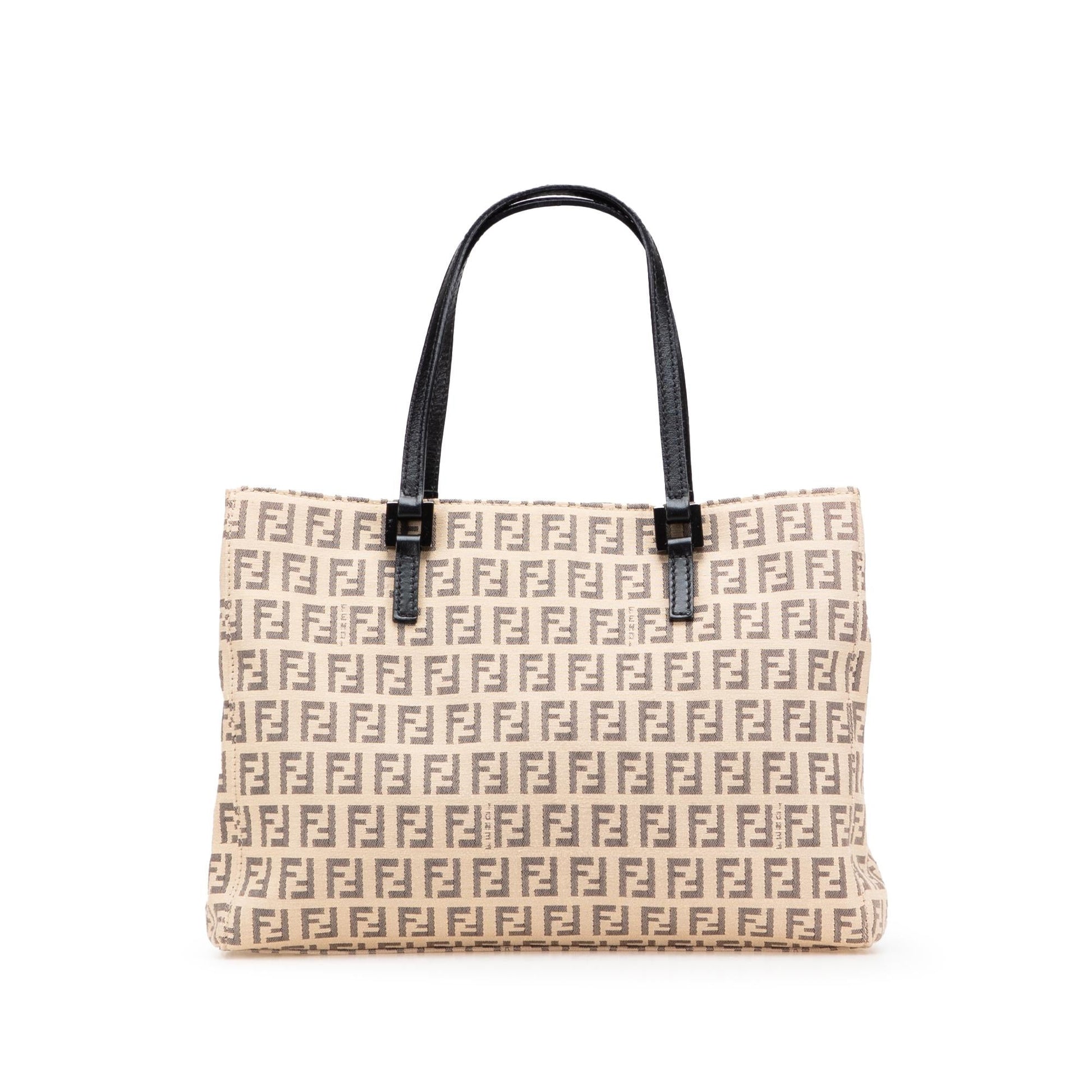 Fendi Zucchino Tote Canvas Tote Bag Canvas Tote 10