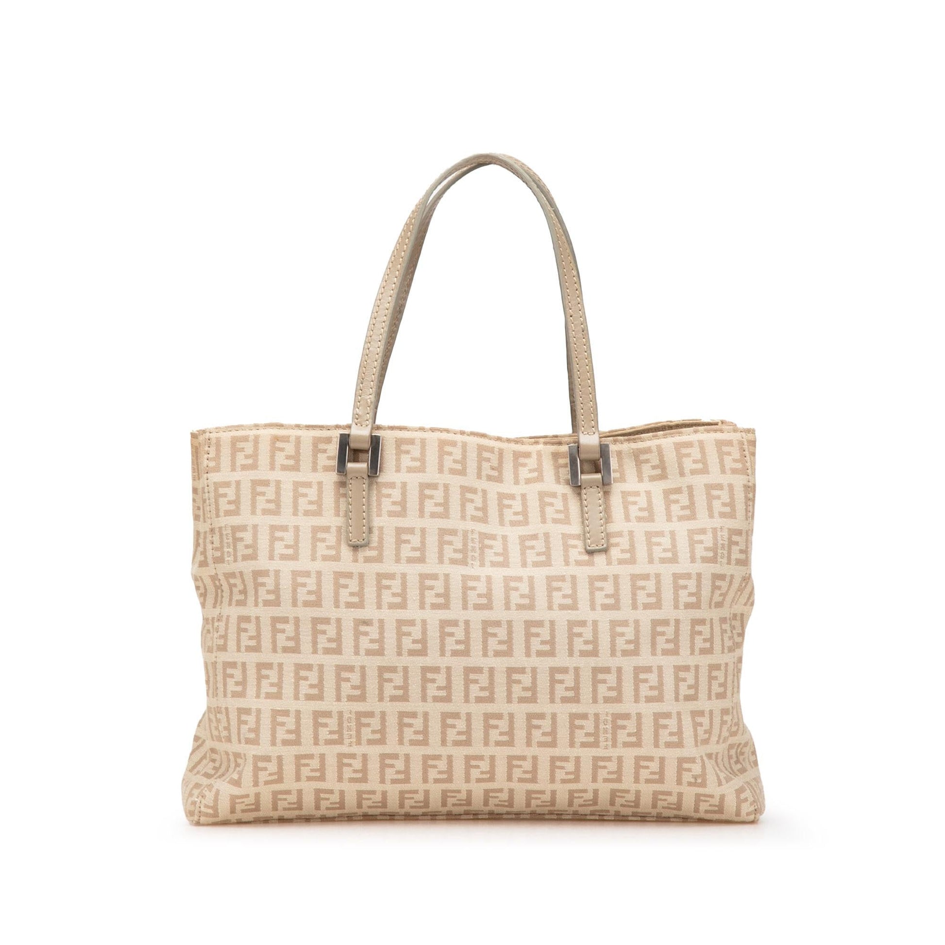 Fendi Zucchino Tote Canvas Tote Bag Canvas Tote 9