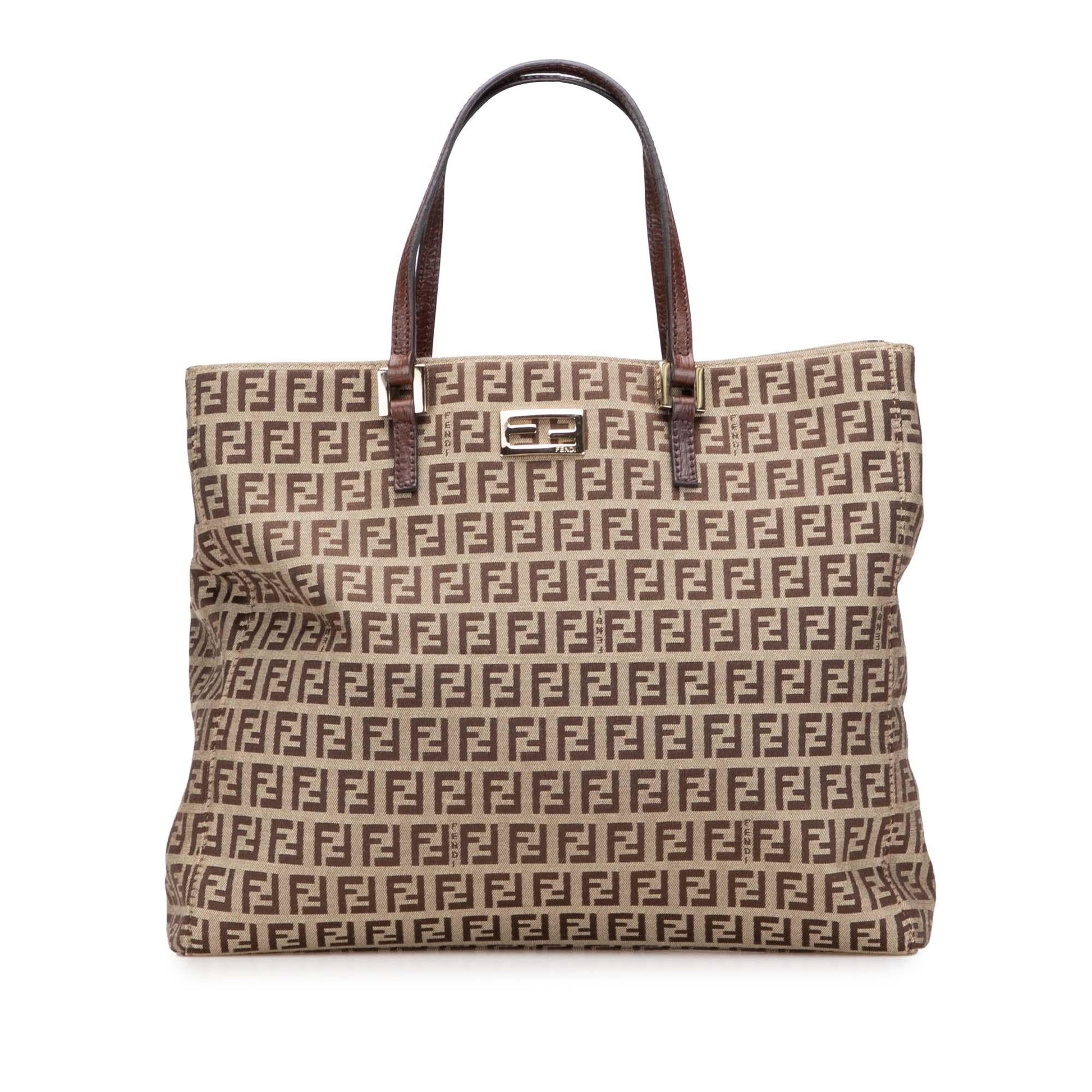 Fendi Zucchino Tote Canvas Tote Bag Canvas Tote 15