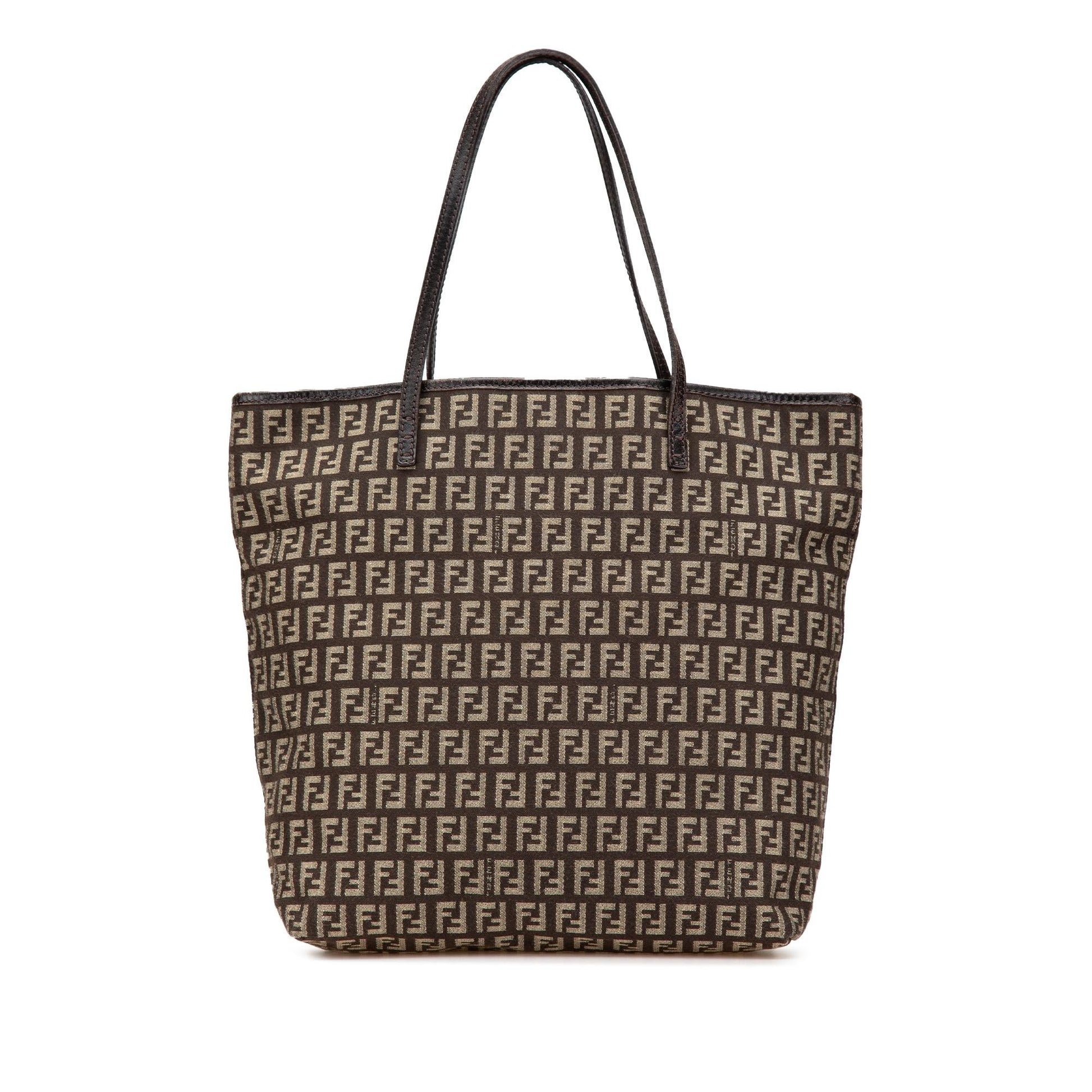 Fendi Zucchino Tote Canvas Tote Bag Canvas Tote 6