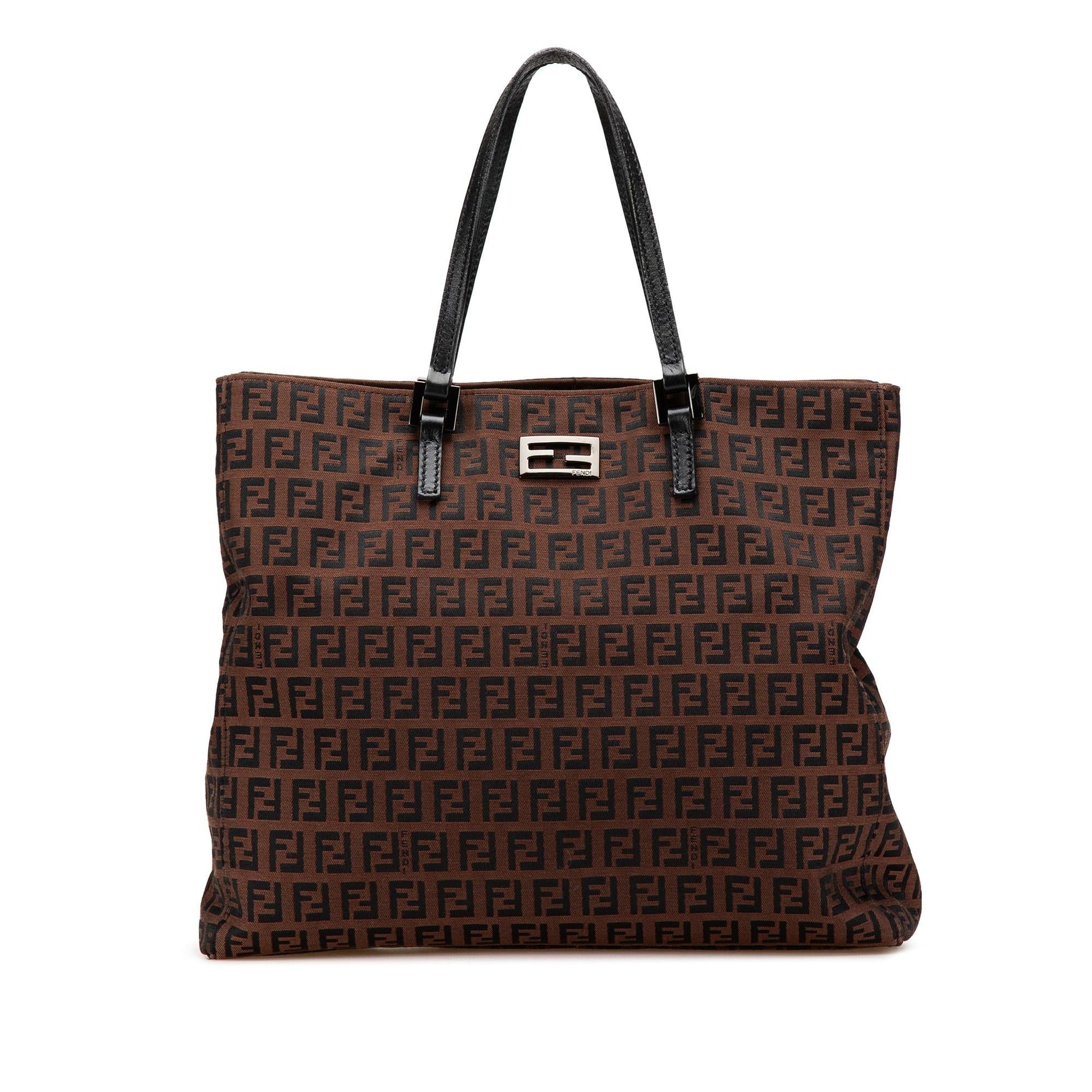 Fendi Zucchino Tote Canvas Tote Bag Canvas Tote 21