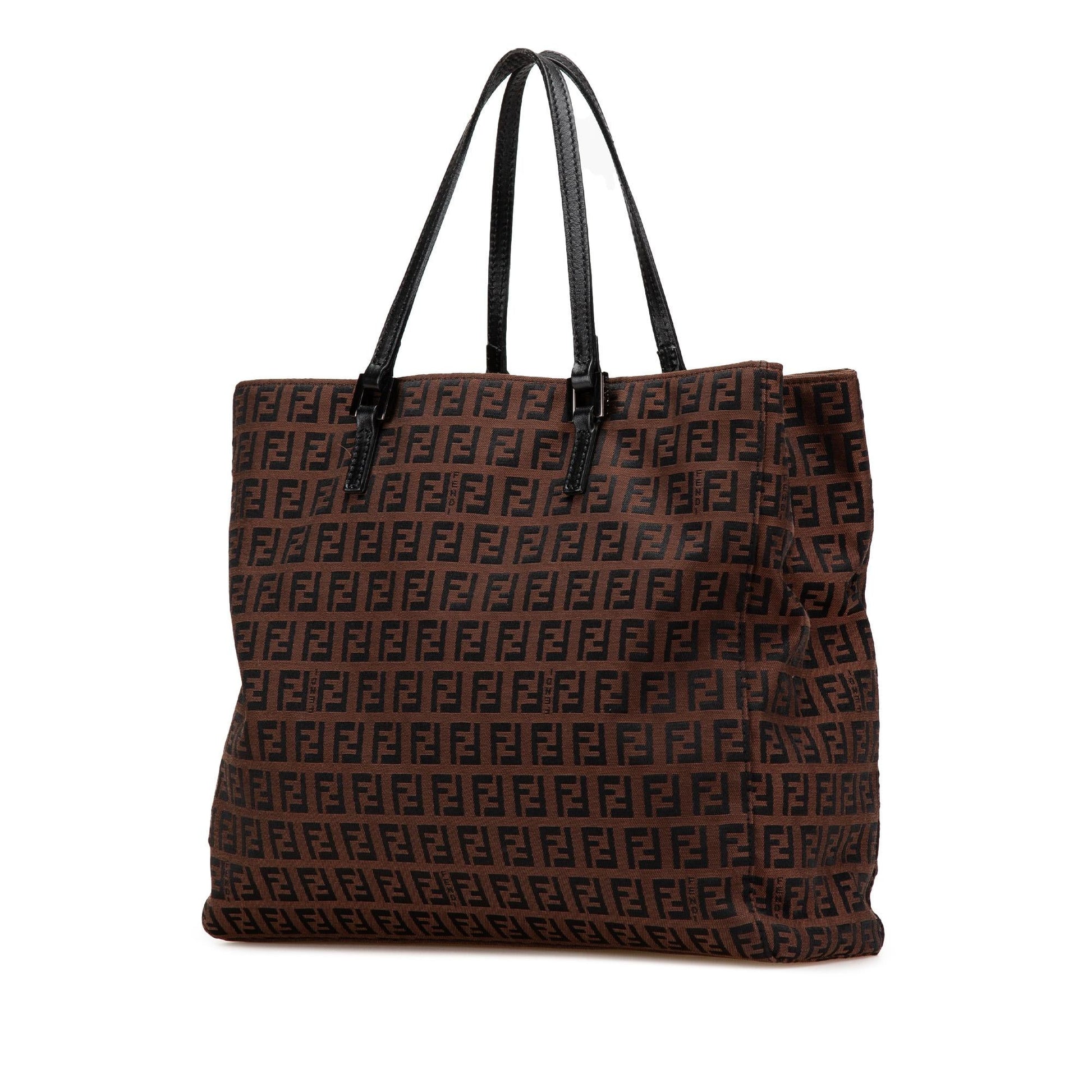 Fendi Zucchino Tote Canvas Tote Bag Canvas Tote 21