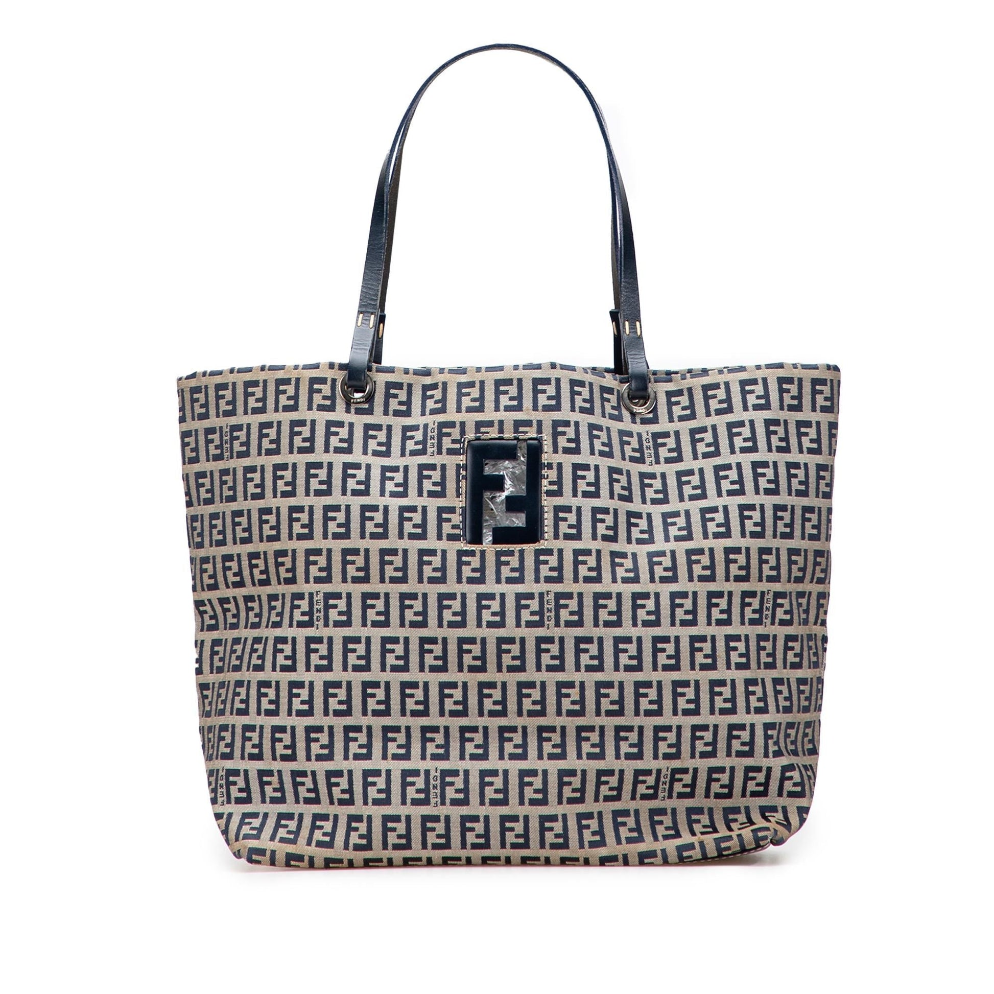 Fendi Zucchino Tote Canvas Tote Bag Canvas Tote 43