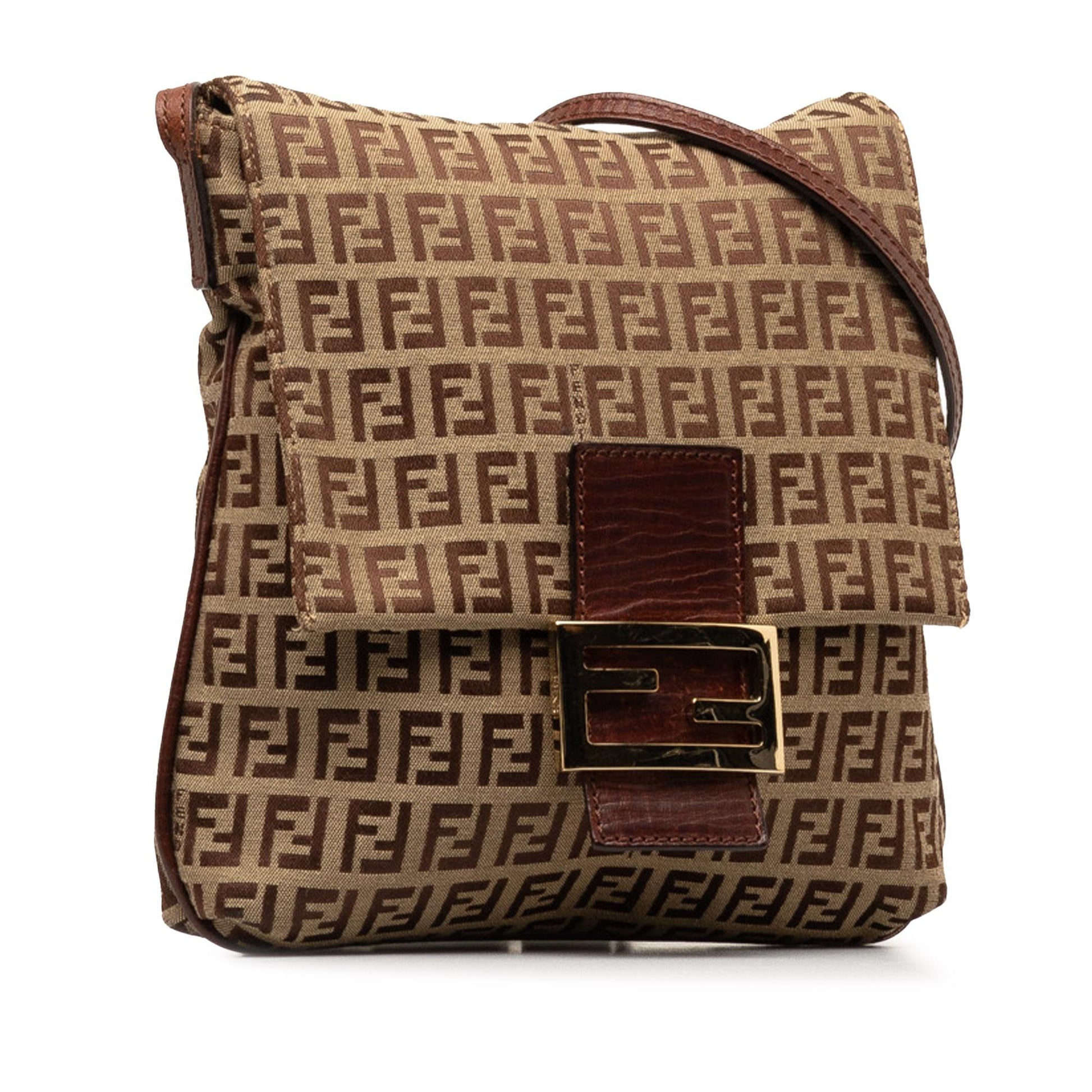 Fendi Zucchino Crossbody Bag Shg Hkjy9P