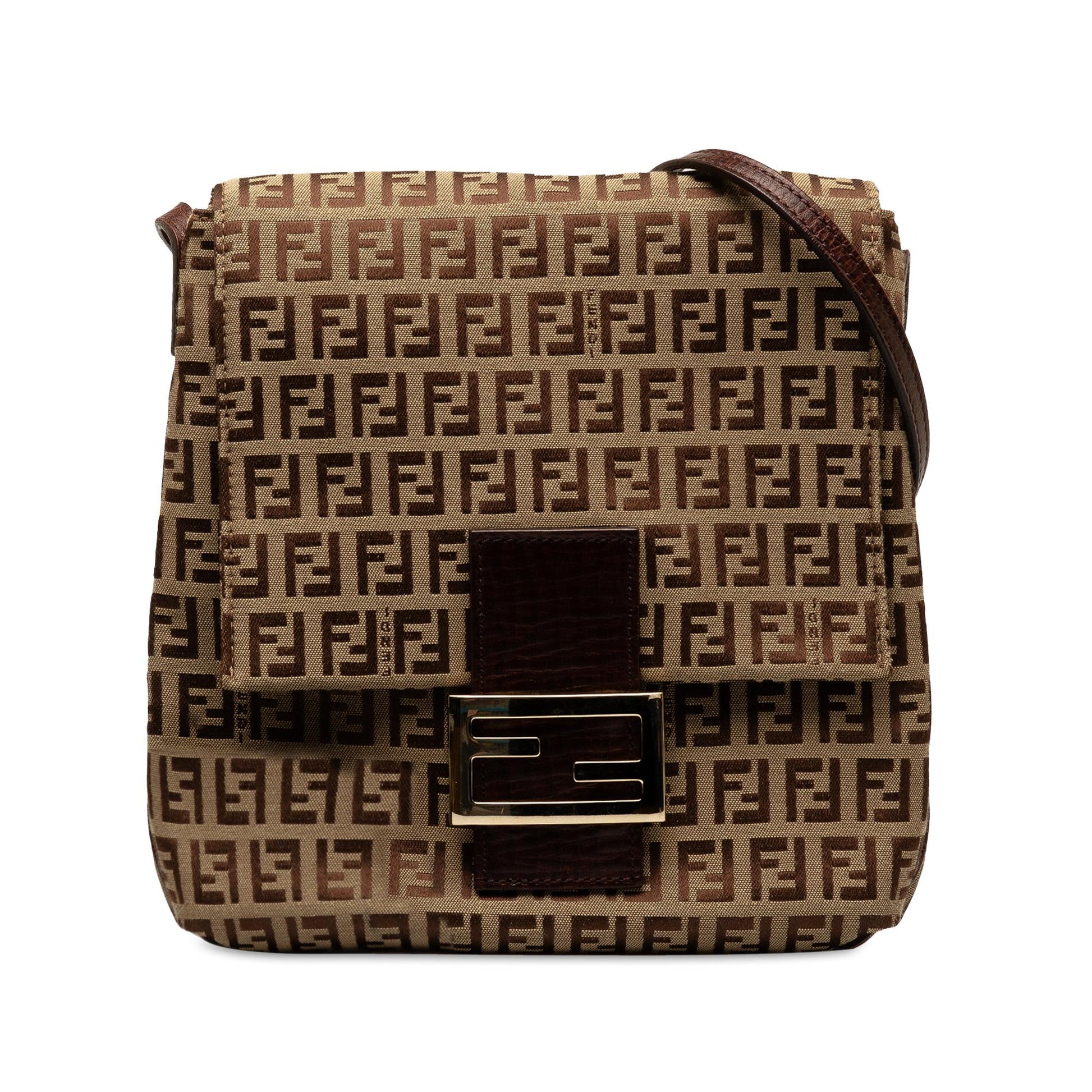 Fendi Zucchino Crossbody Bag Shg Lmvkvh