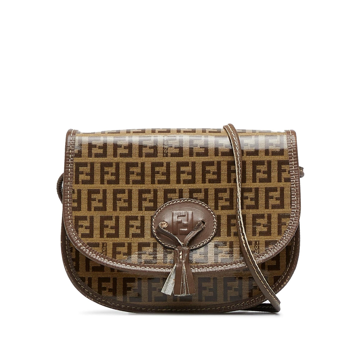 Fendi Zucchino Crossbody Shg H4X370 Crossbody Bag