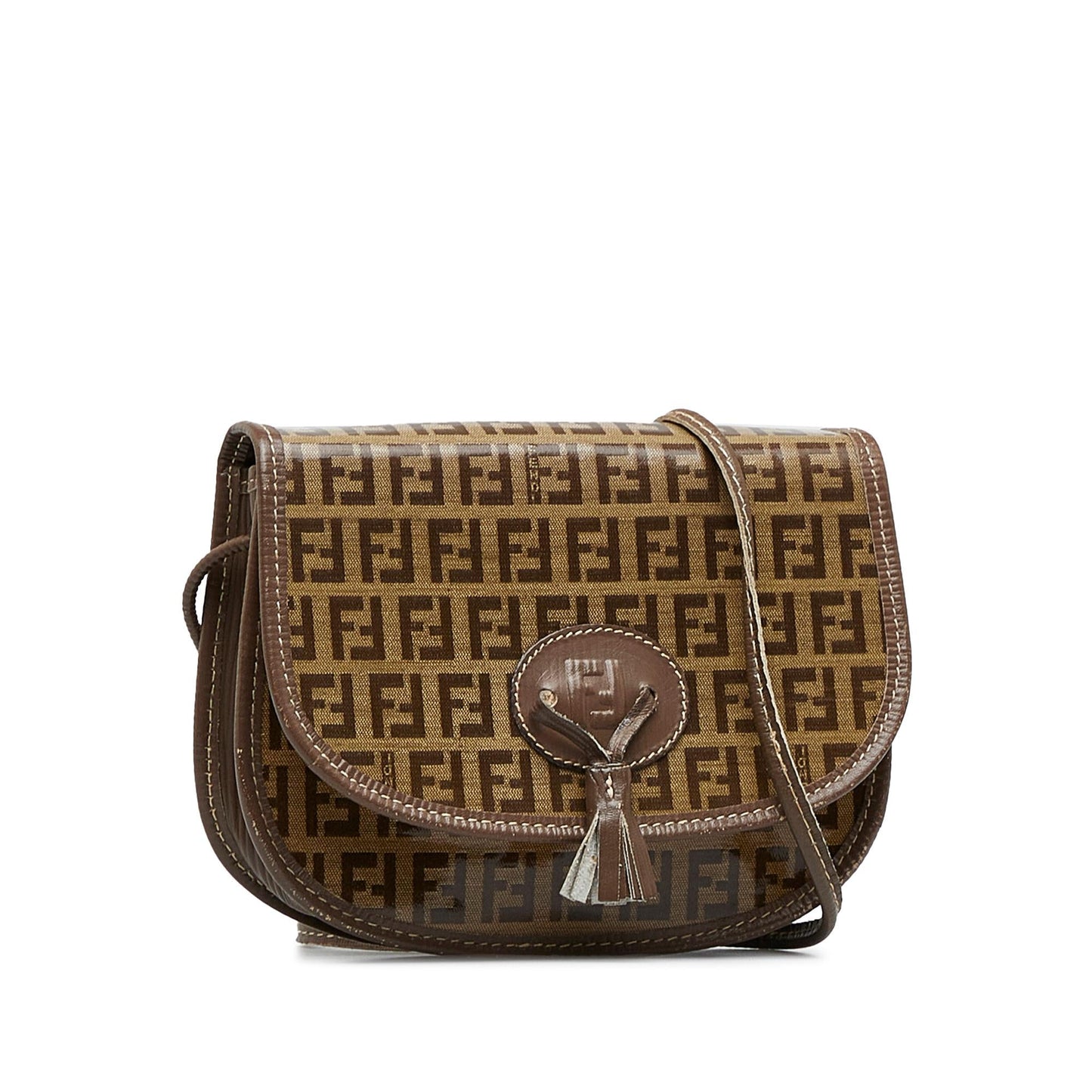 Fendi Zucchino Crossbody Shg H4X370 Crossbody Bag