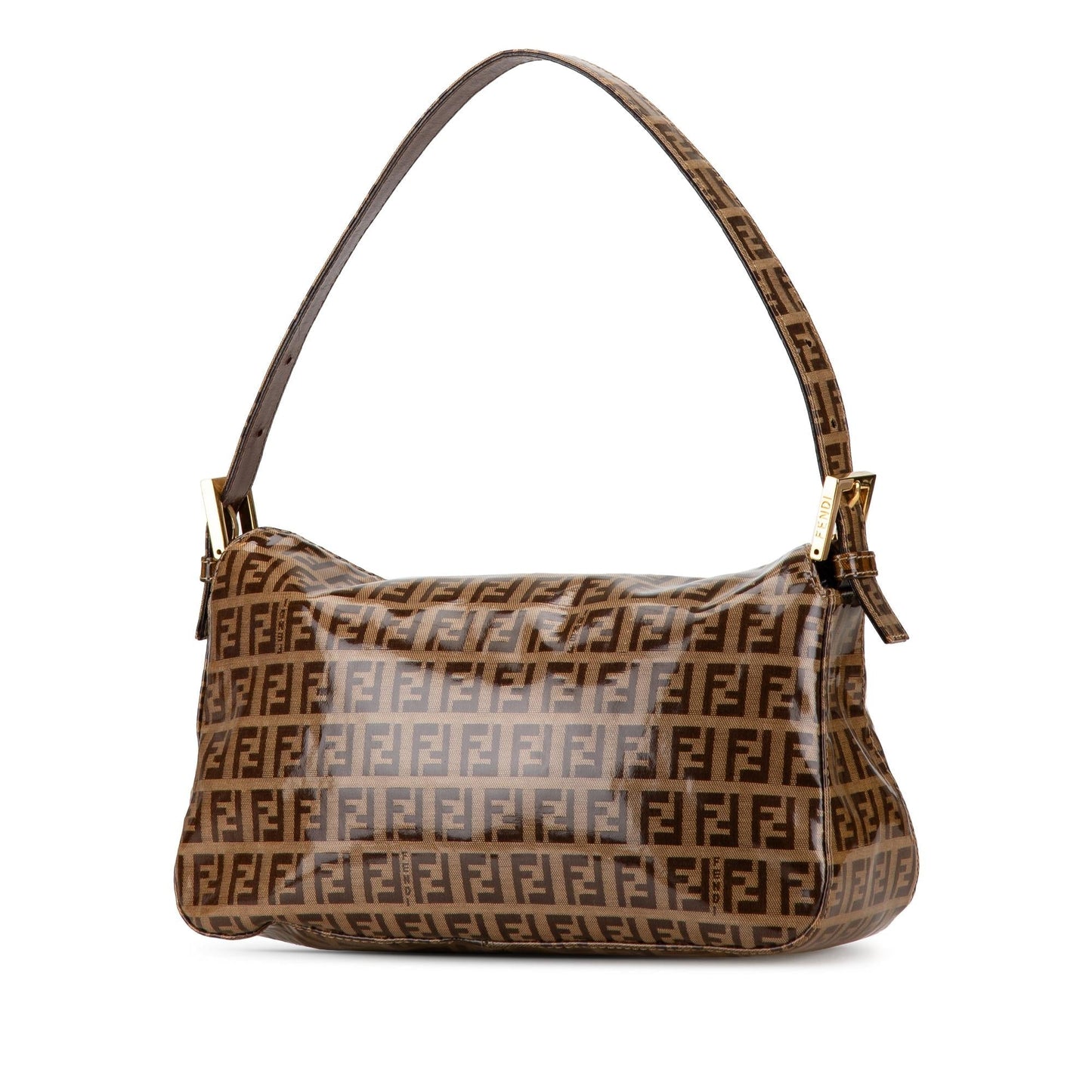 Fendi Zucchino Crystal Double Shoulder Bag Shg Gkfgvn Flap