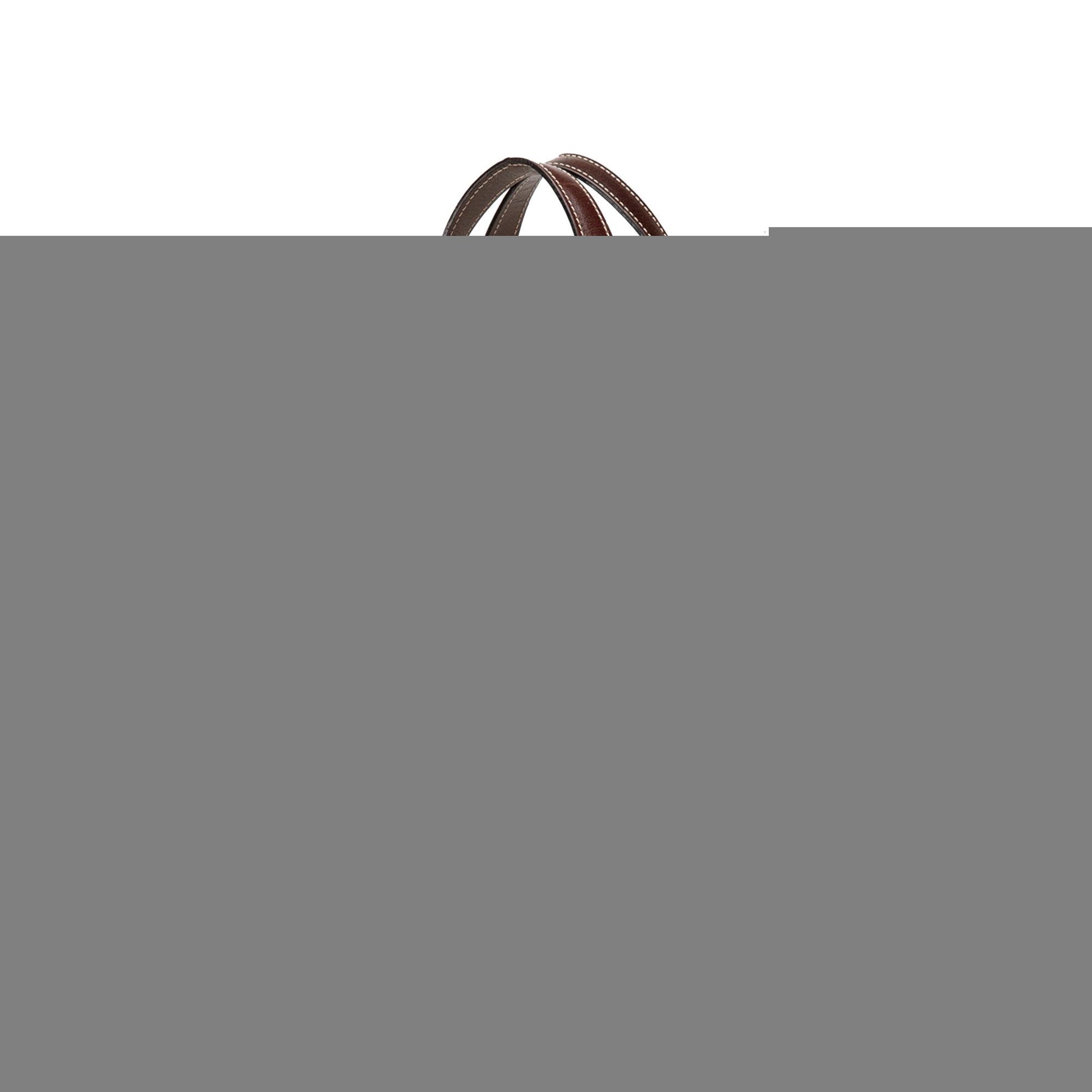 Fendi Zucchino Crystal Handbag Satchel Bag
