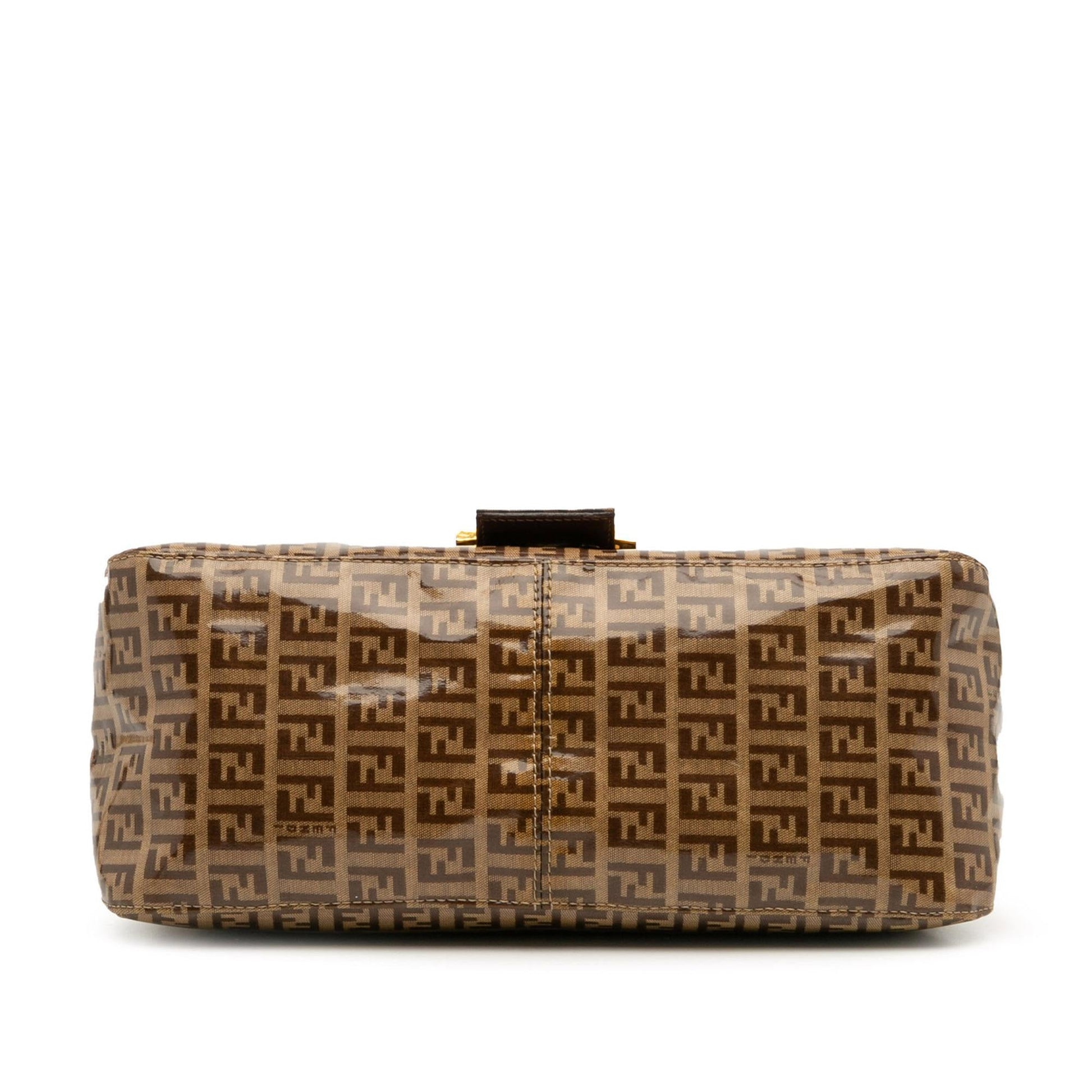 Fendi Zucchino Crystal Mamma Forever Shoulder Bag